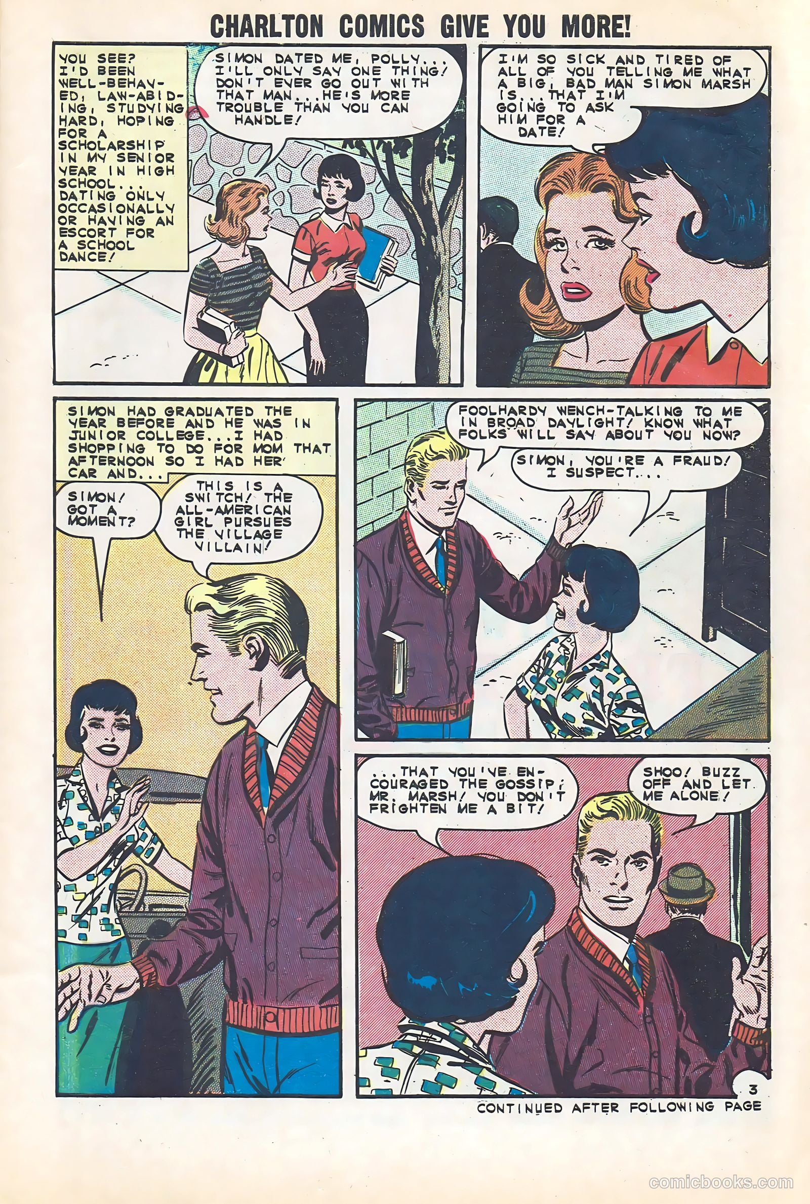 First Kiss #35 (1963) — page 5 of 36