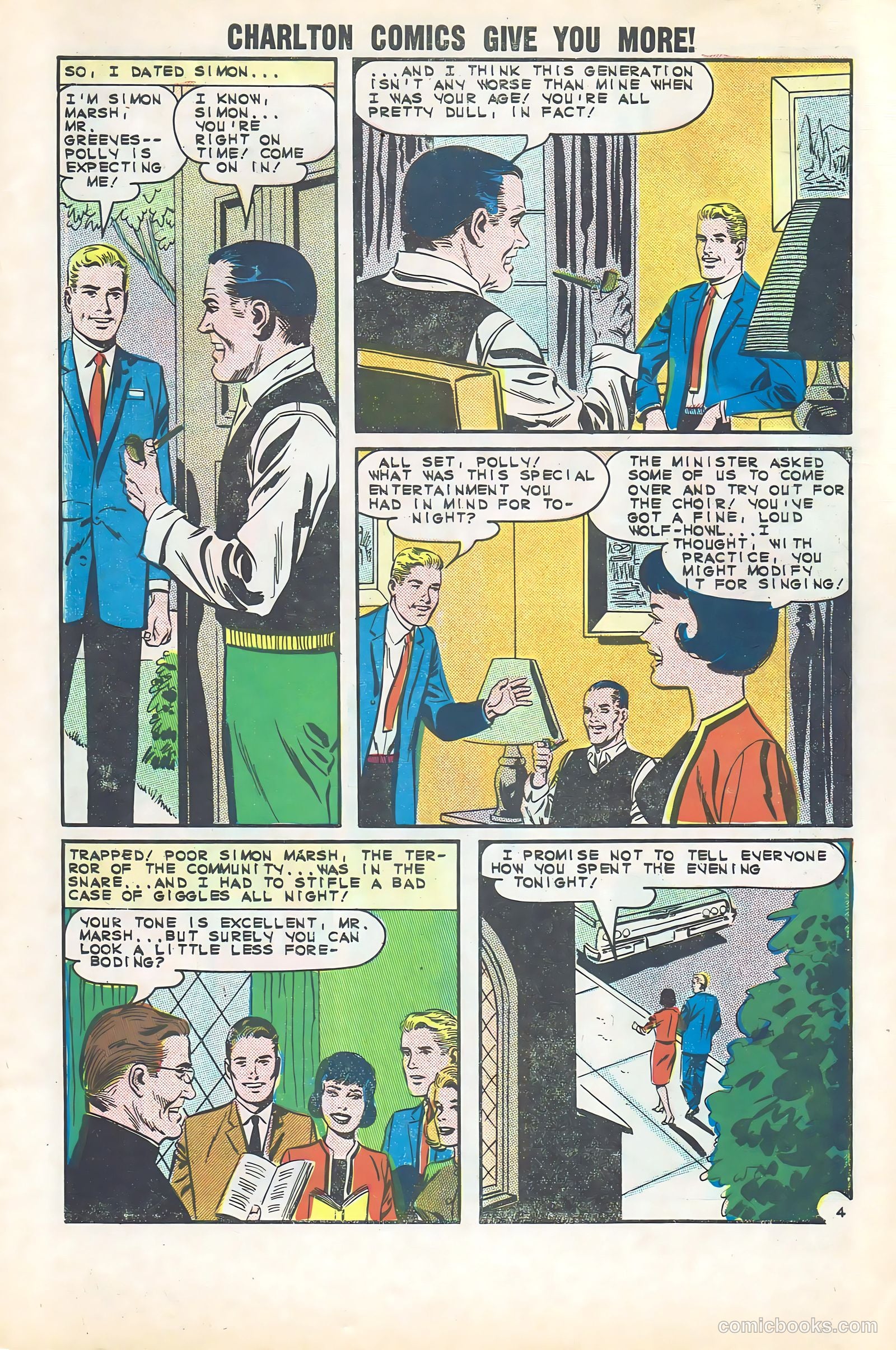 First Kiss #35 (1963) — page 7 of 36