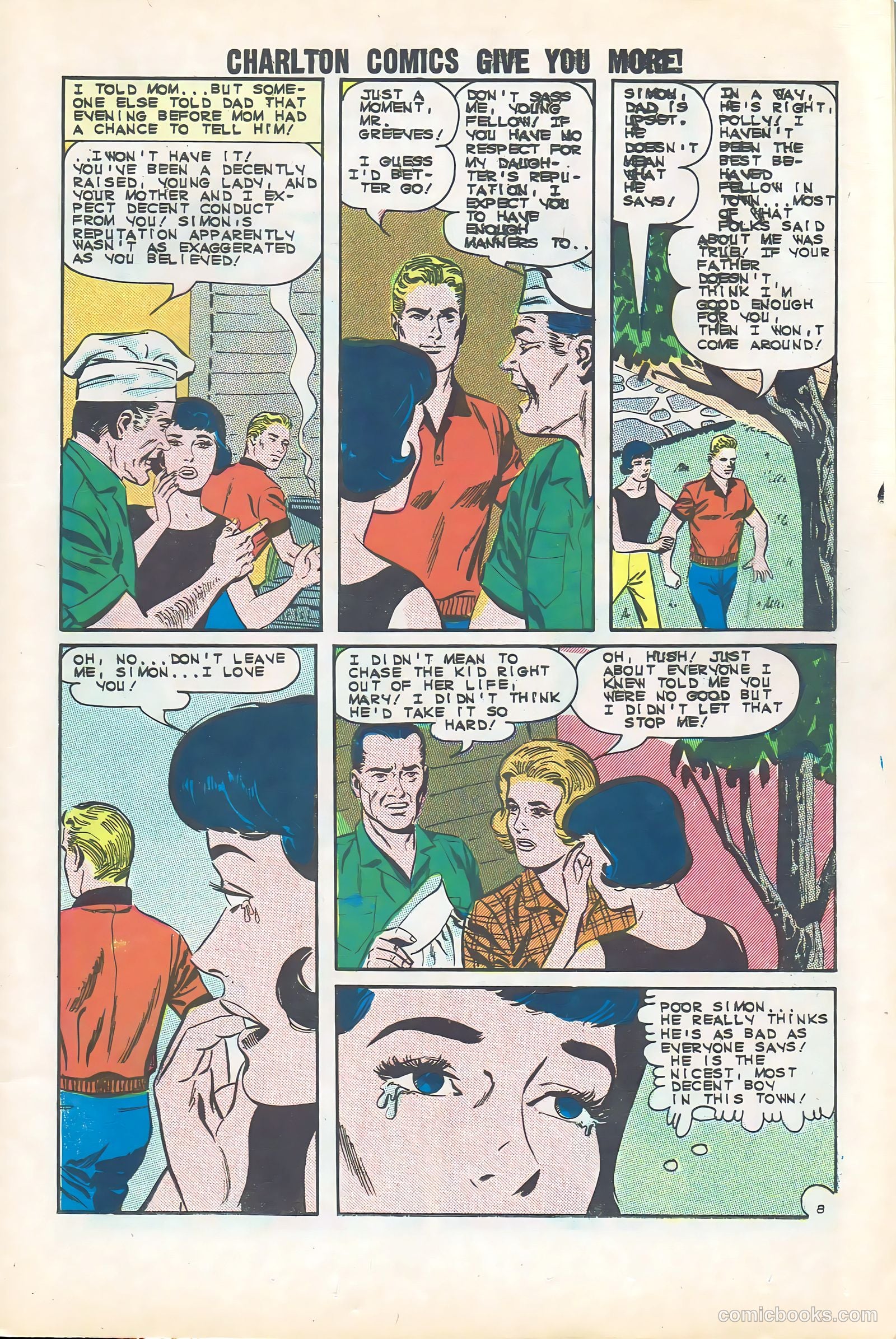 First Kiss #35 (1963) — page 11 of 36