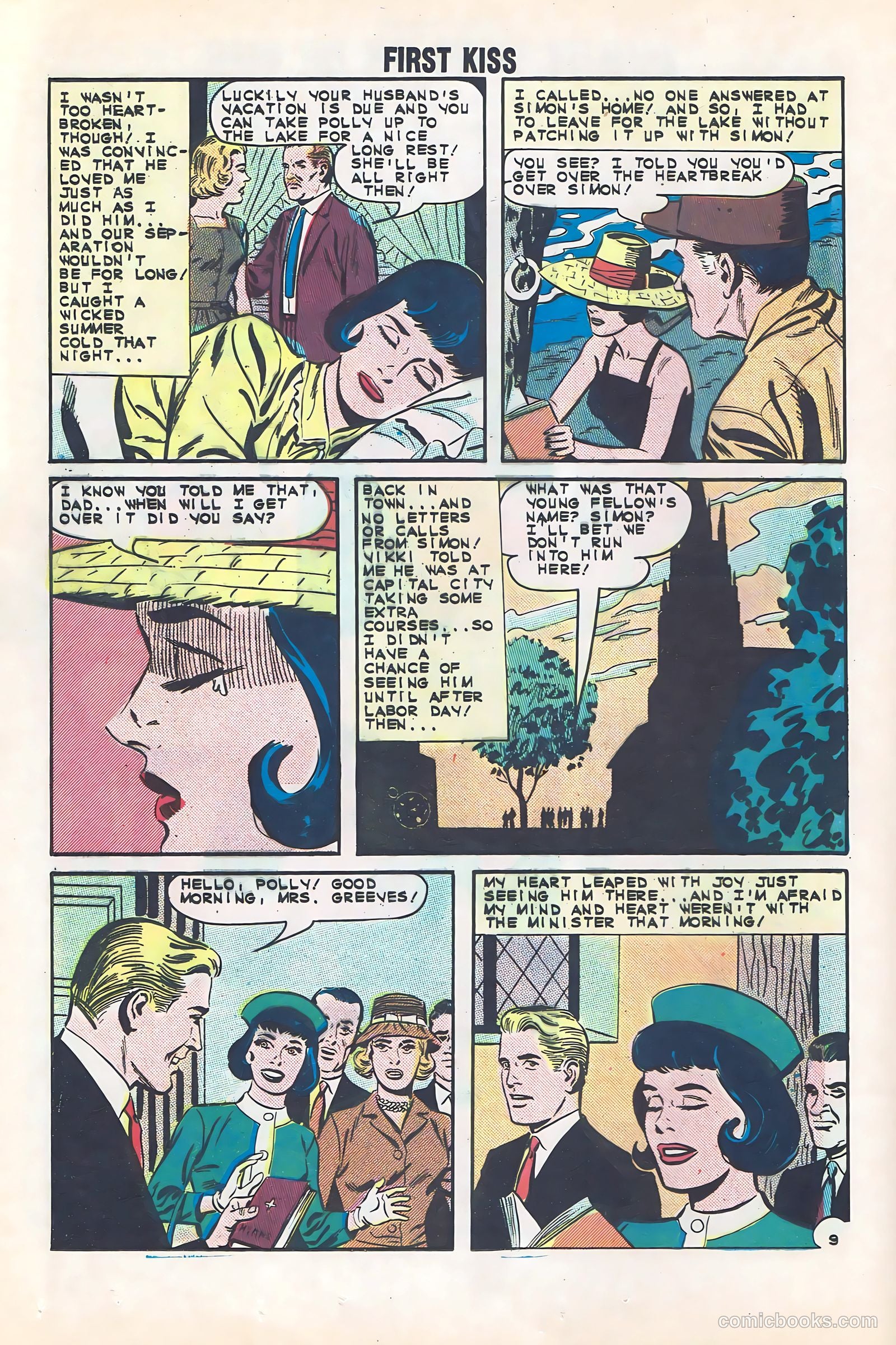 First Kiss #35 (1963) — page 12 of 36