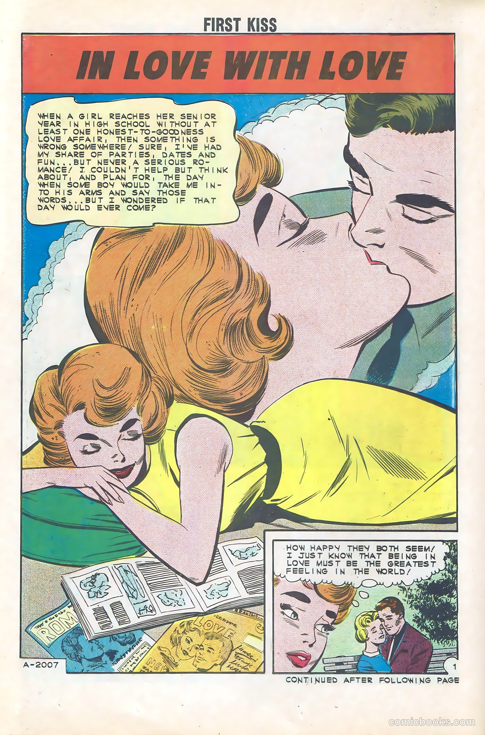 First Kiss #35 (1963) — page 14 of 36