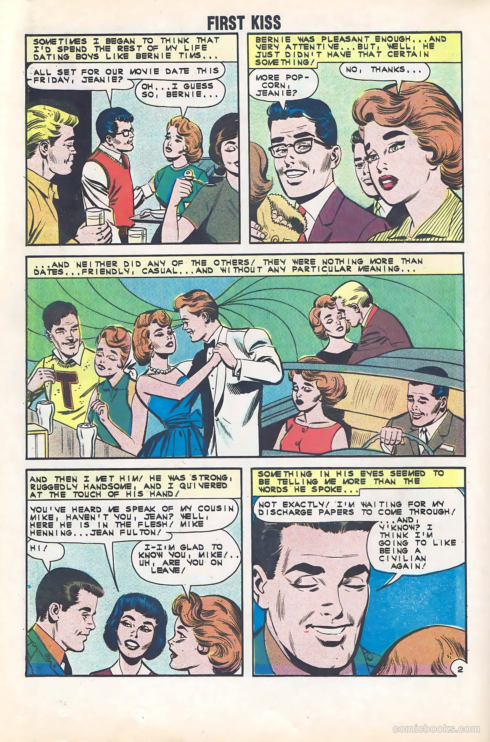 First Kiss #35 (1963) — page 16 of 36