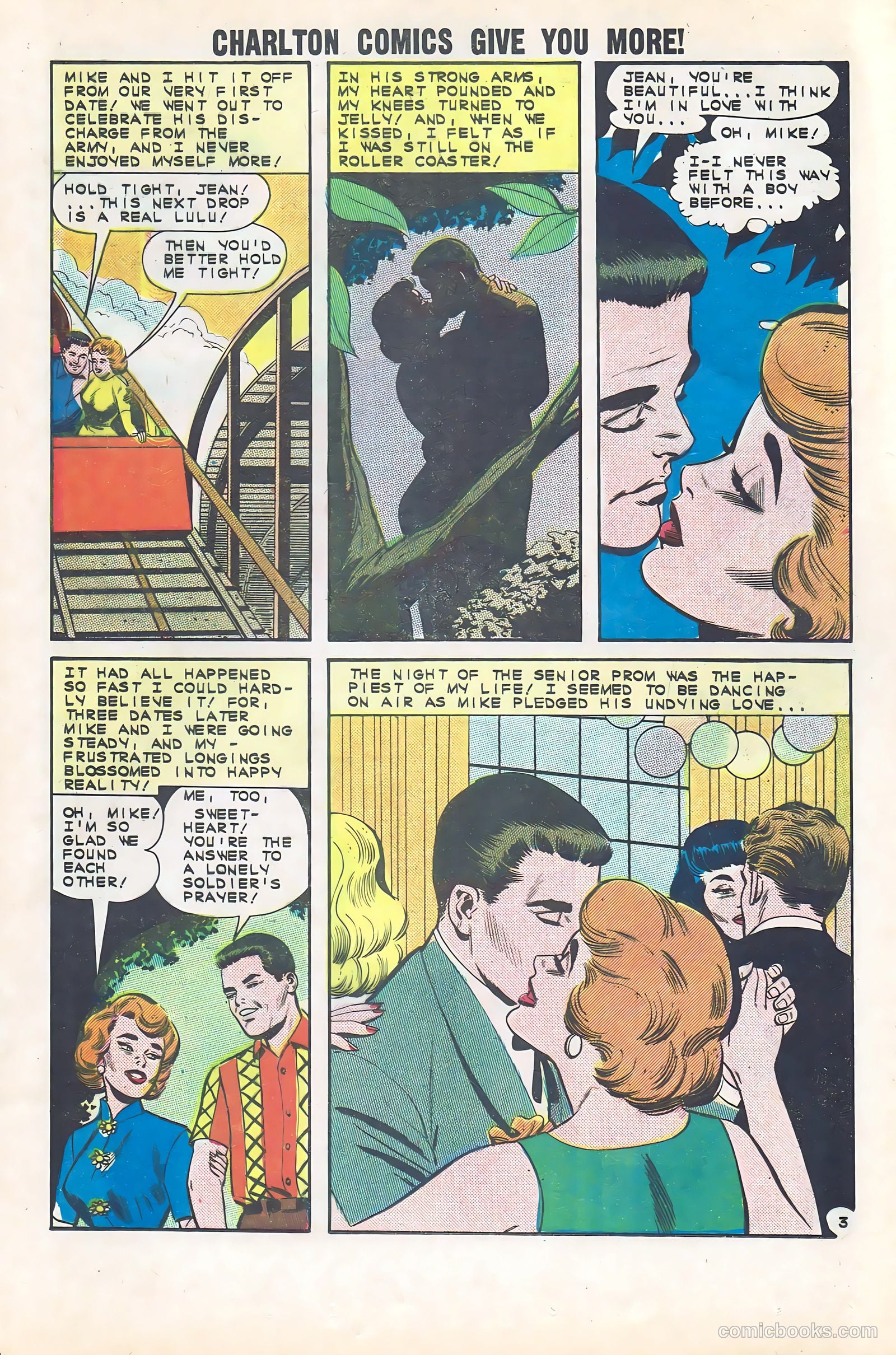 First Kiss #35 (1963) — page 17 of 36