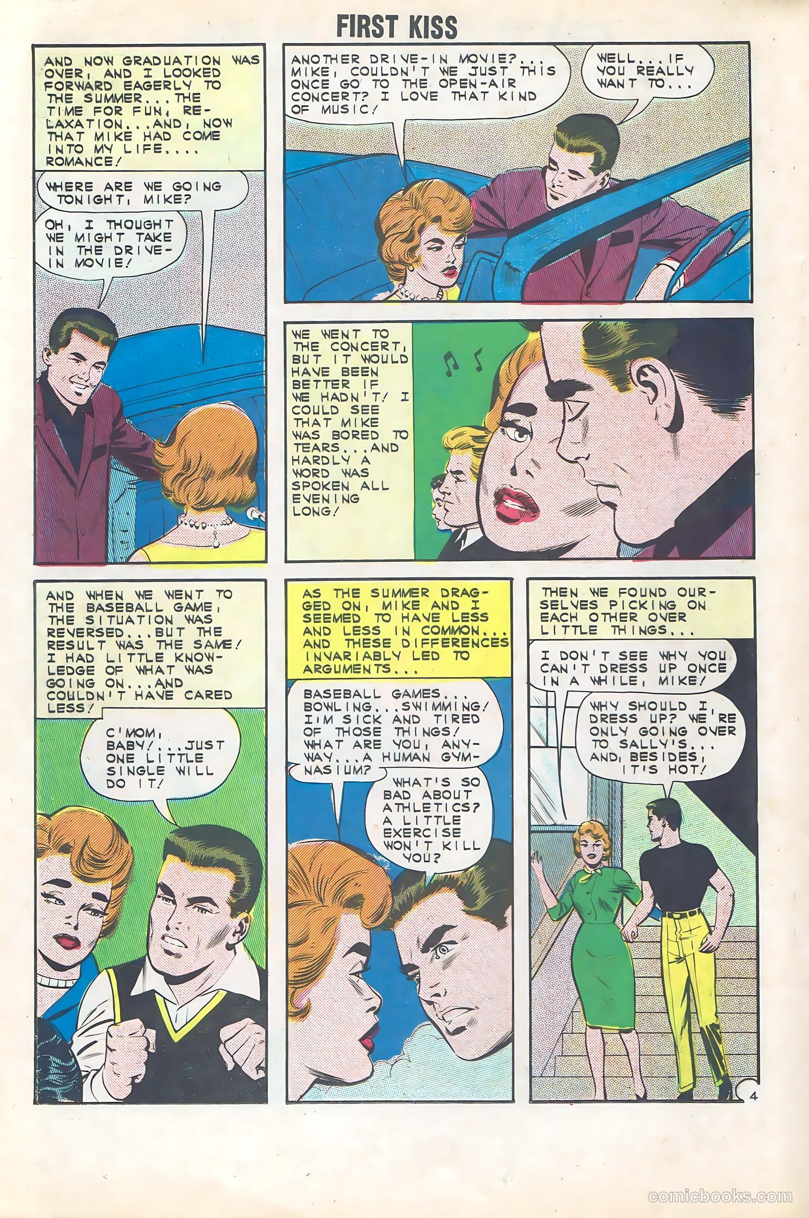 First Kiss #35 (1963) — page 18 of 36