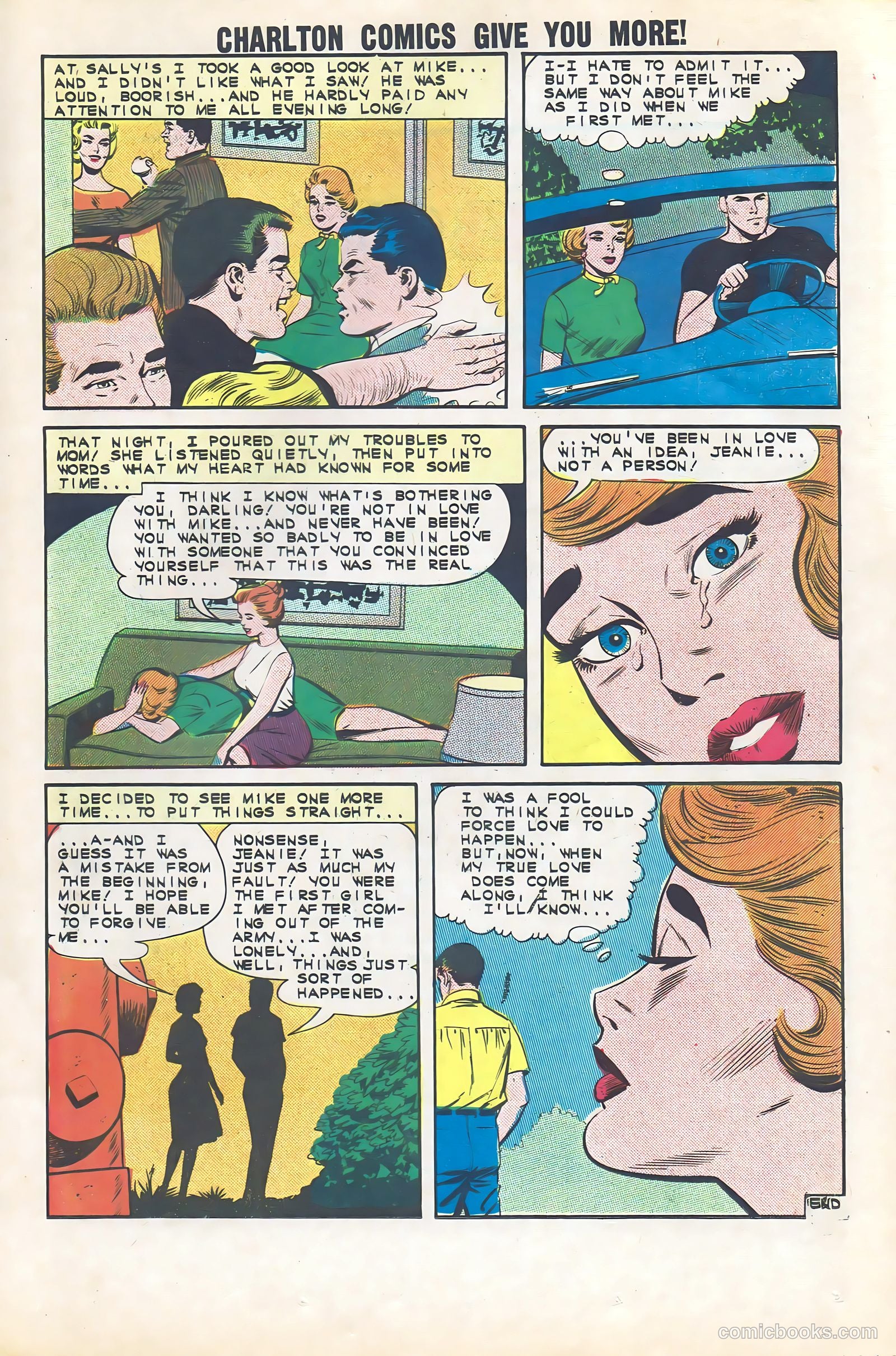 First Kiss #35 (1963) — page 19 of 36