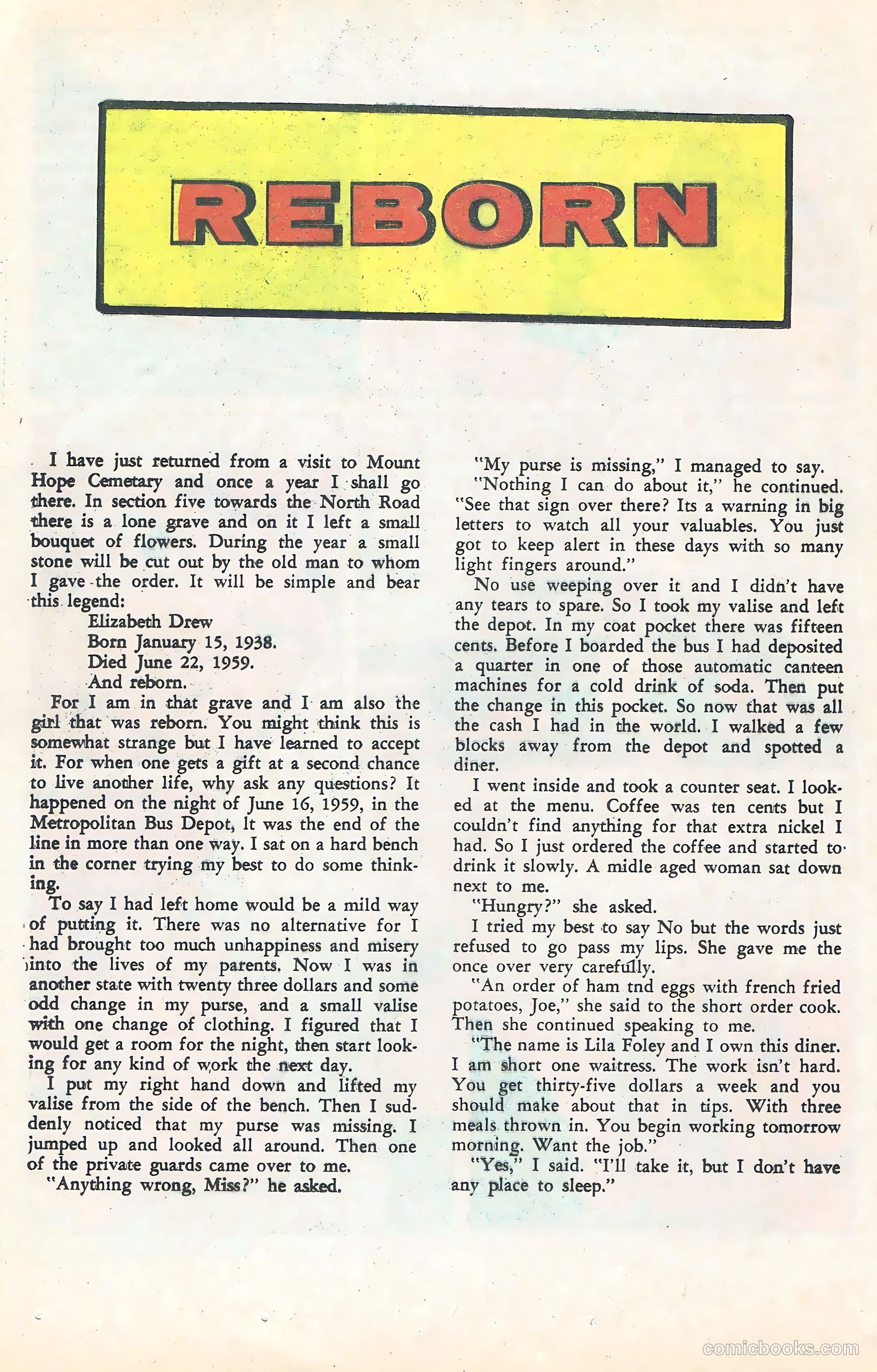 First Kiss #35 (1963) — page 20 of 36