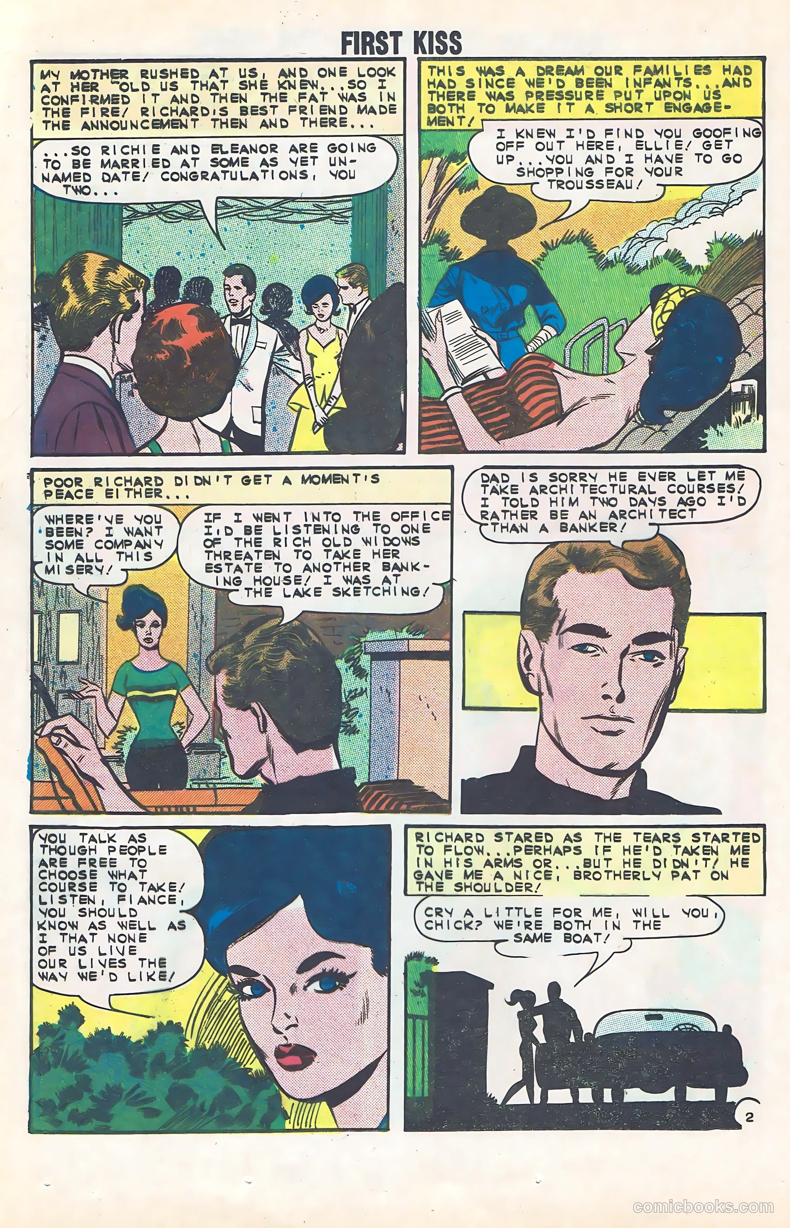 First Kiss #35 (1963) — page 24 of 36
