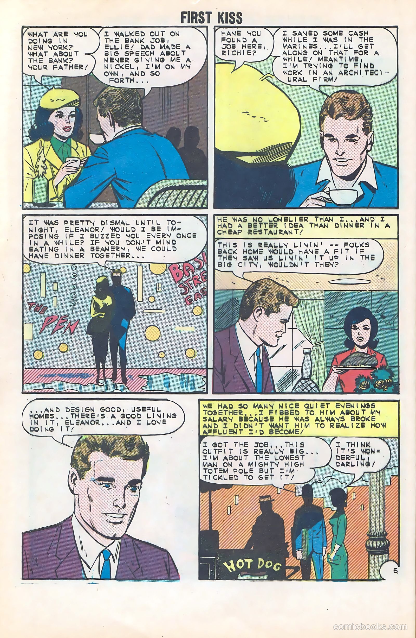 First Kiss #35 (1963) — page 28 of 36