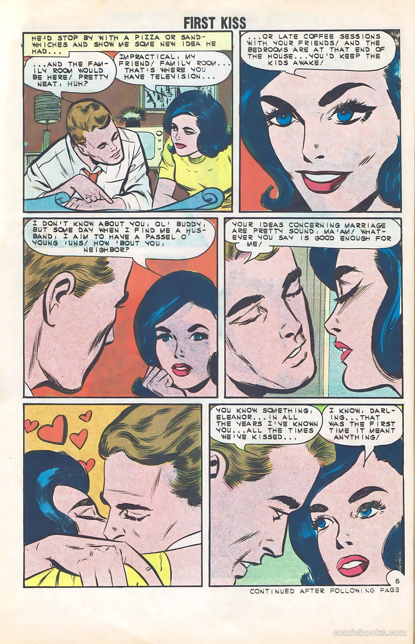 First Kiss #35 (1963) — page 30 of 36