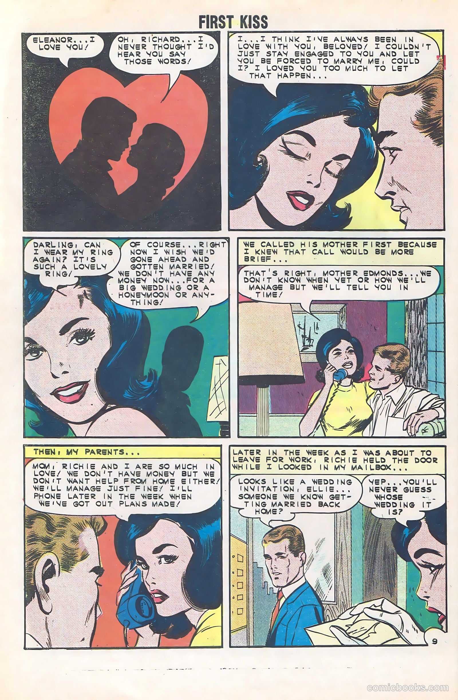First Kiss #35 (1963) — page 32 of 36