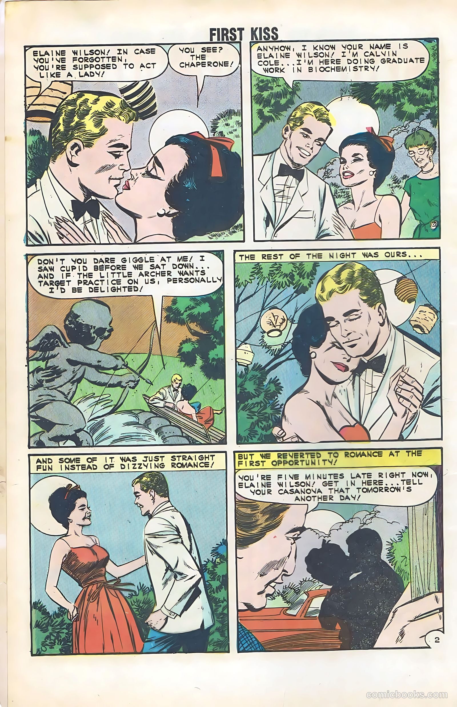 First Kiss #36 (1964) — page 4 of 36