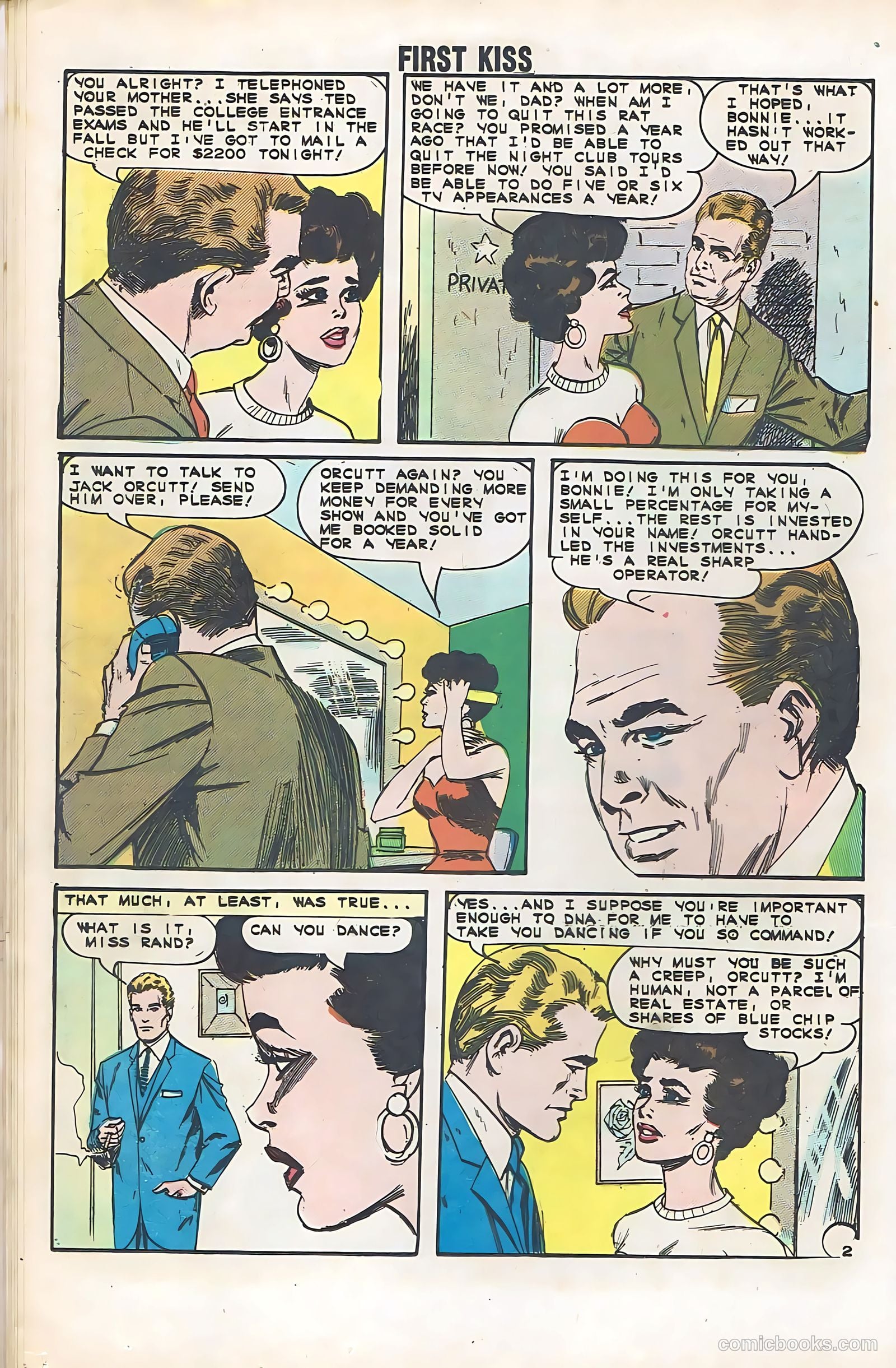First Kiss #36 (1964) — page 16 of 36