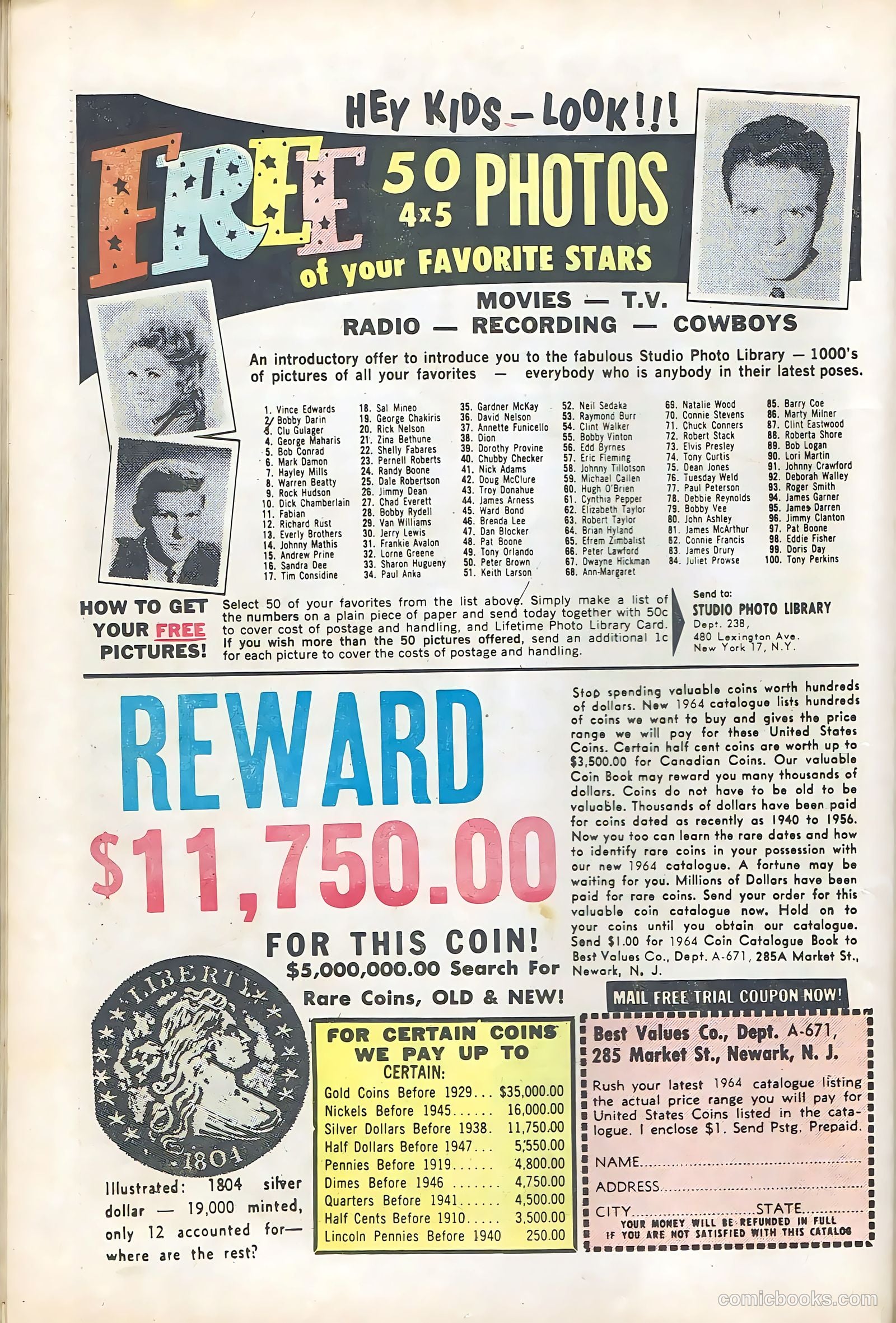 First Kiss #36 (1964) — page 22 of 36