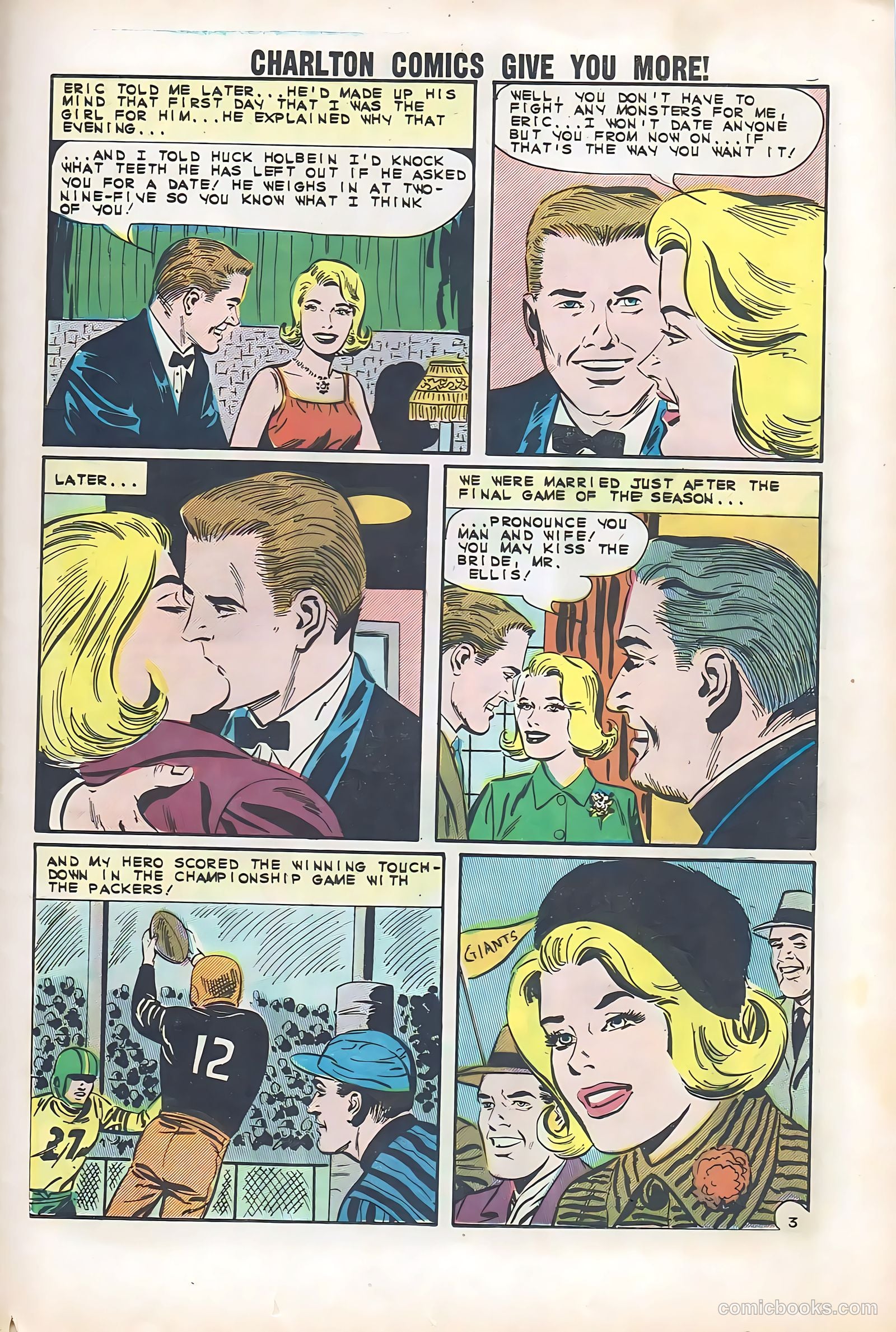 First Kiss #36 (1964) — page 25 of 36