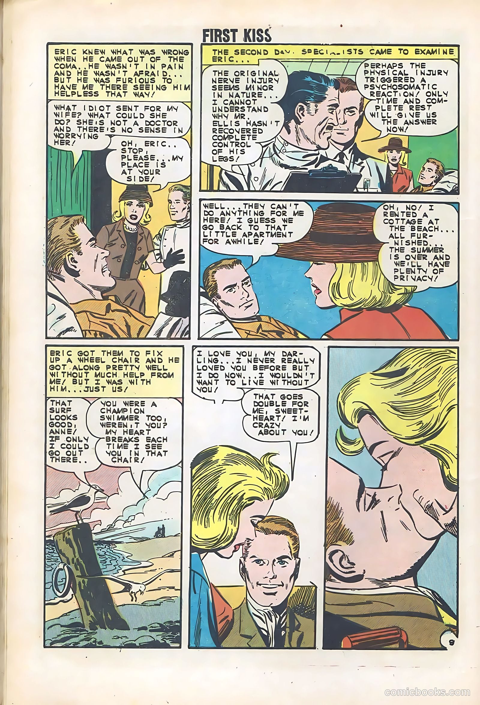 First Kiss #36 (1964) — page 32 of 36