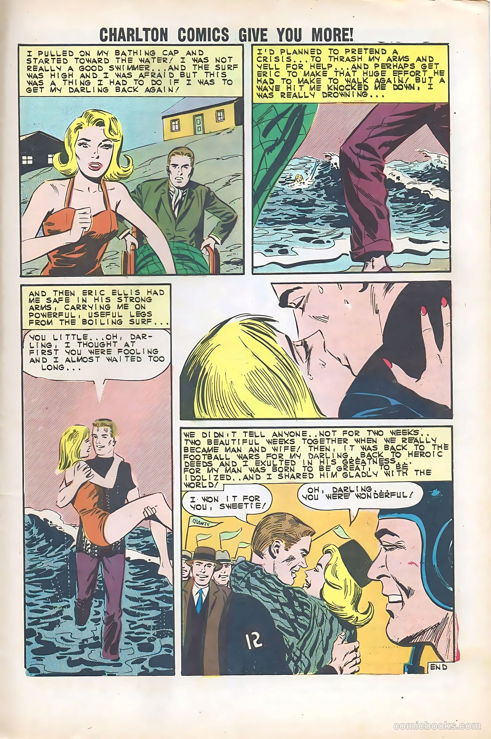 First Kiss #36 (1964) — page 33 of 36