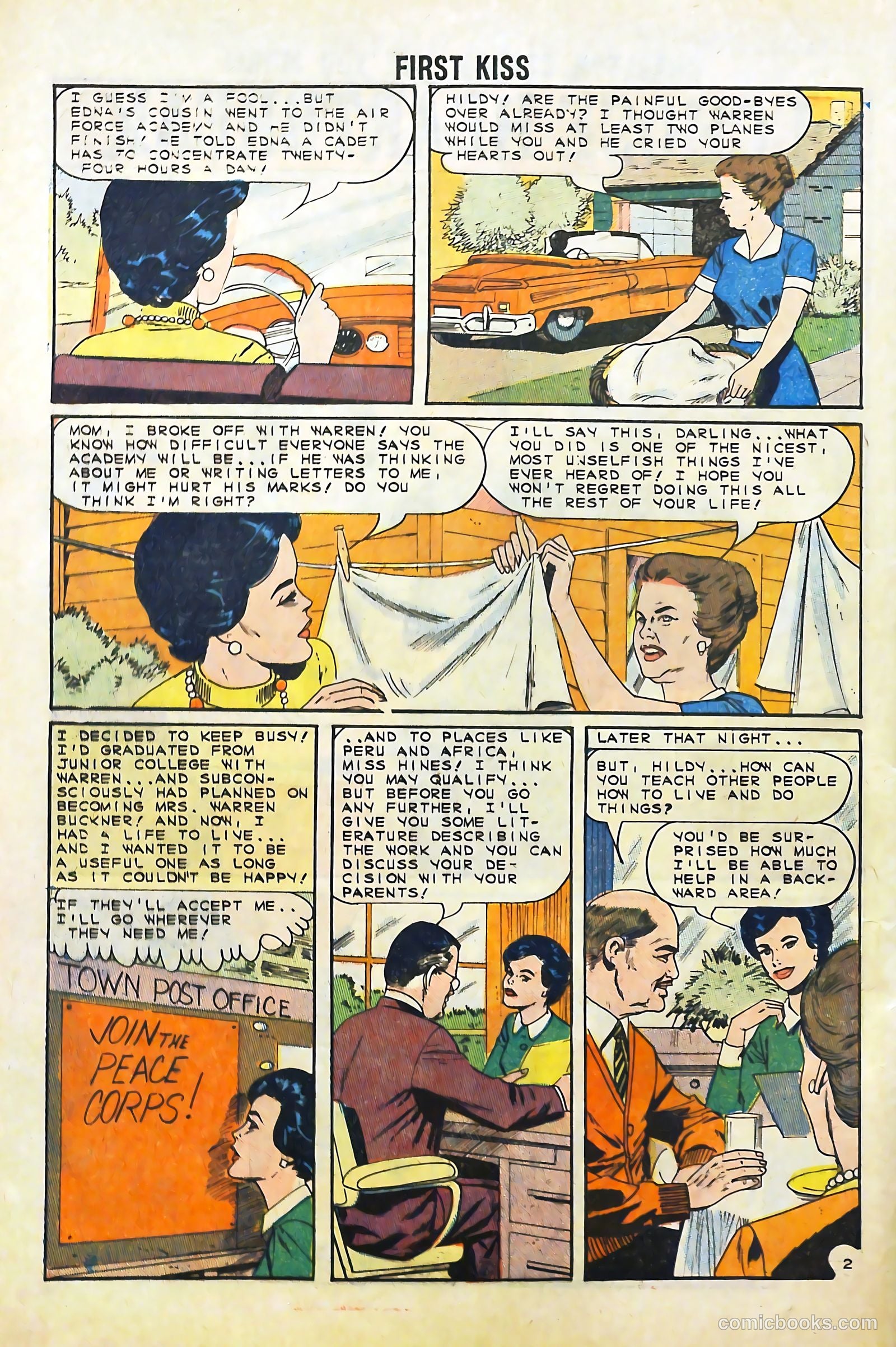 First Kiss #37 (1964) — page 4 of 36