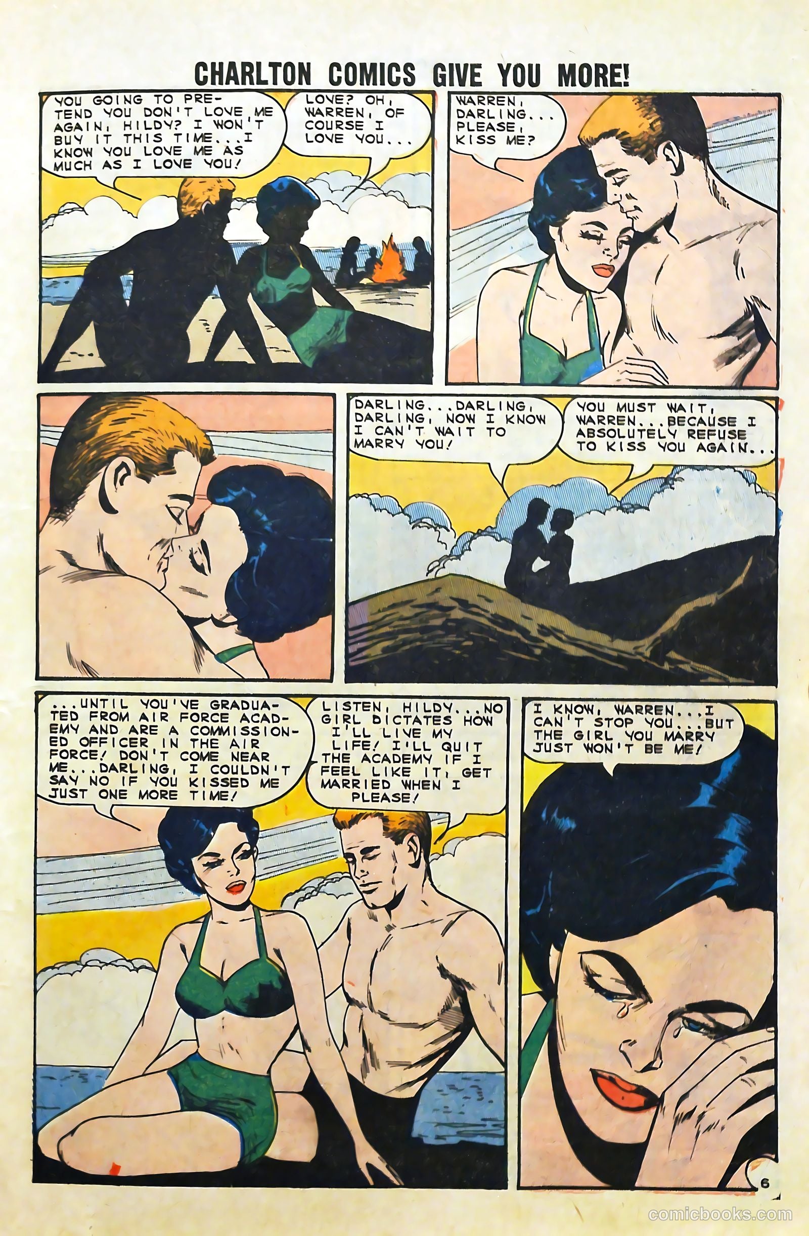 First Kiss #37 (1964) — page 9 of 36