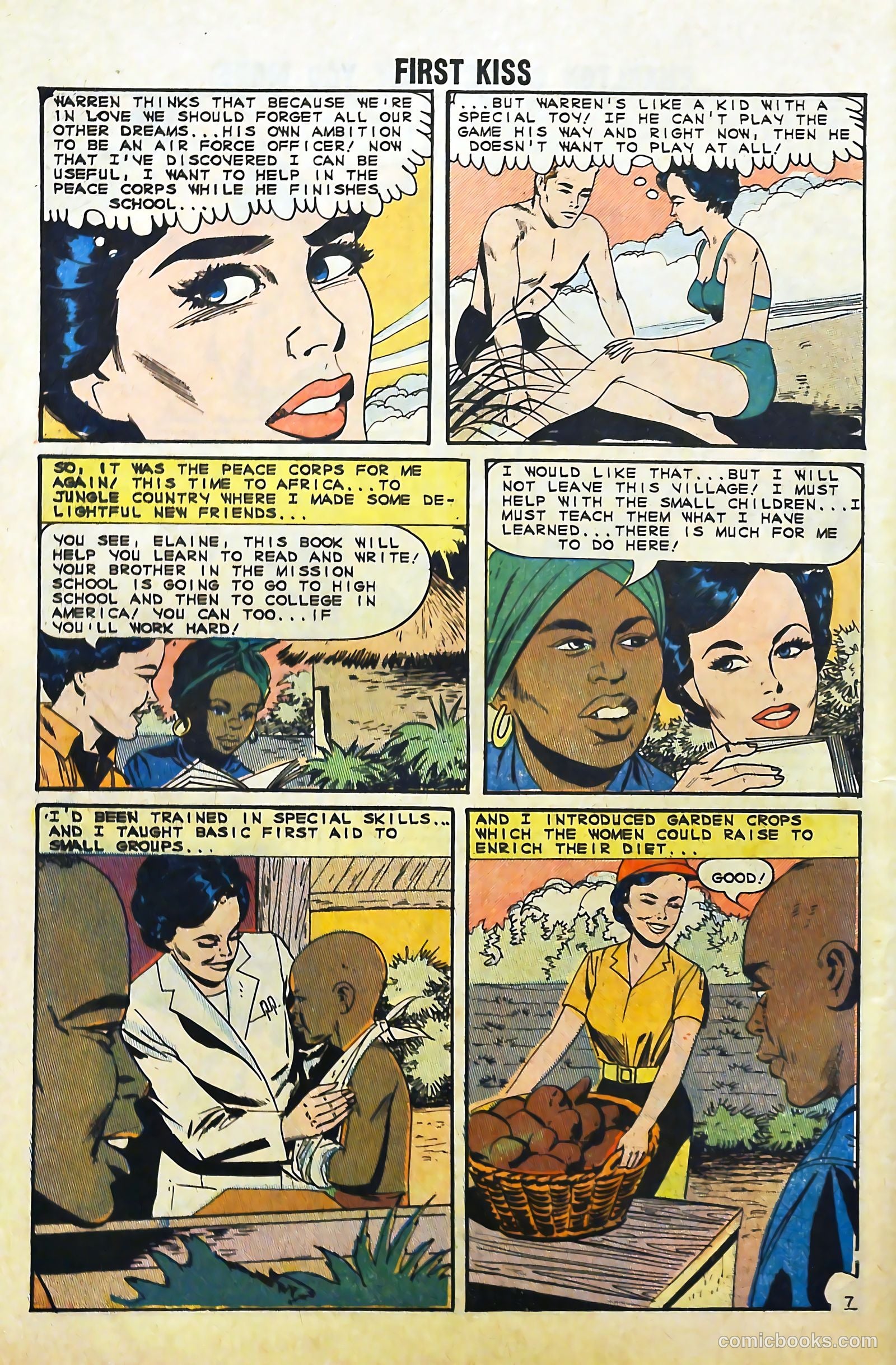 First Kiss #37 (1964) — page 10 of 36