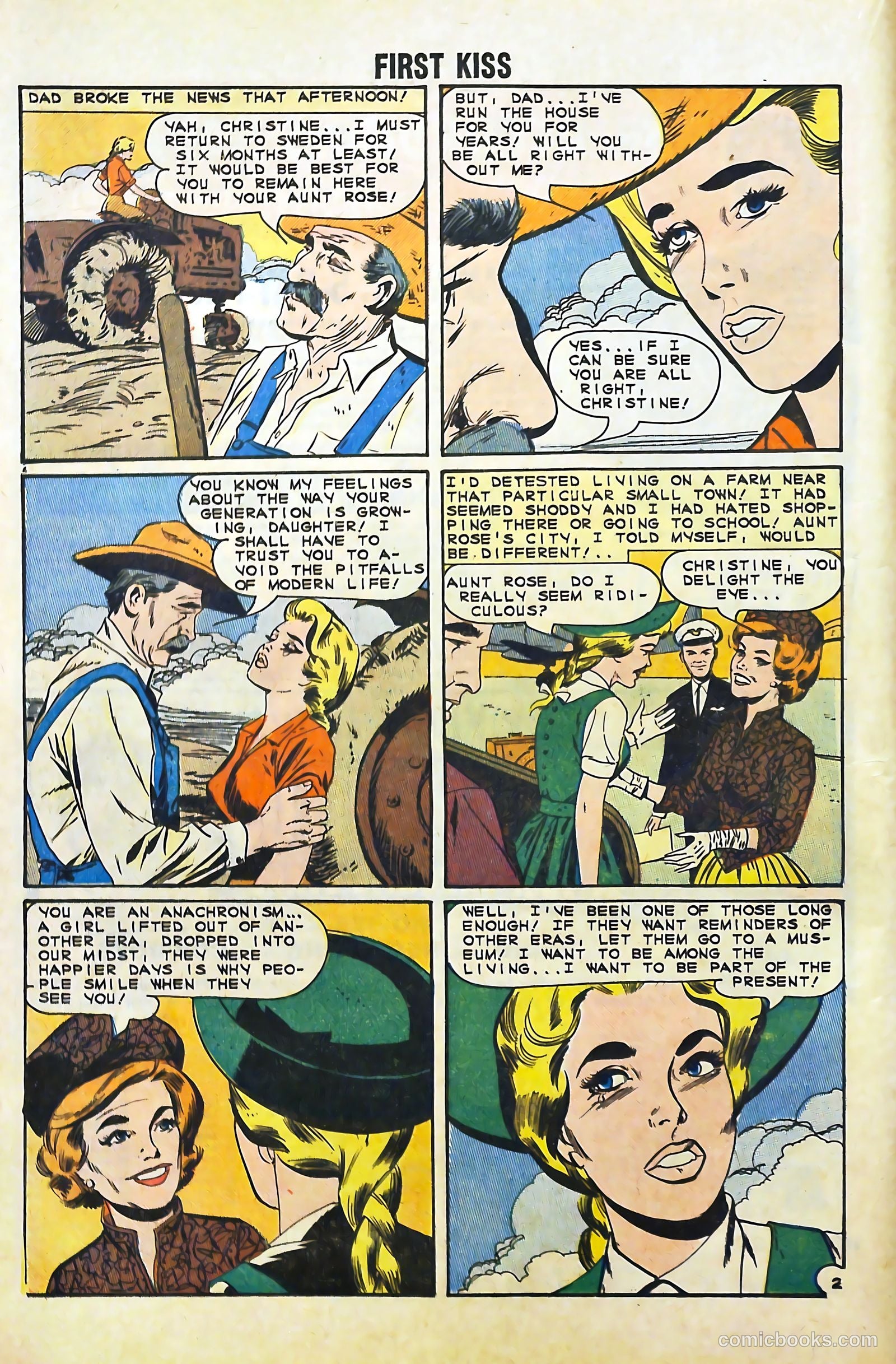 First Kiss #37 (1964) — page 16 of 36