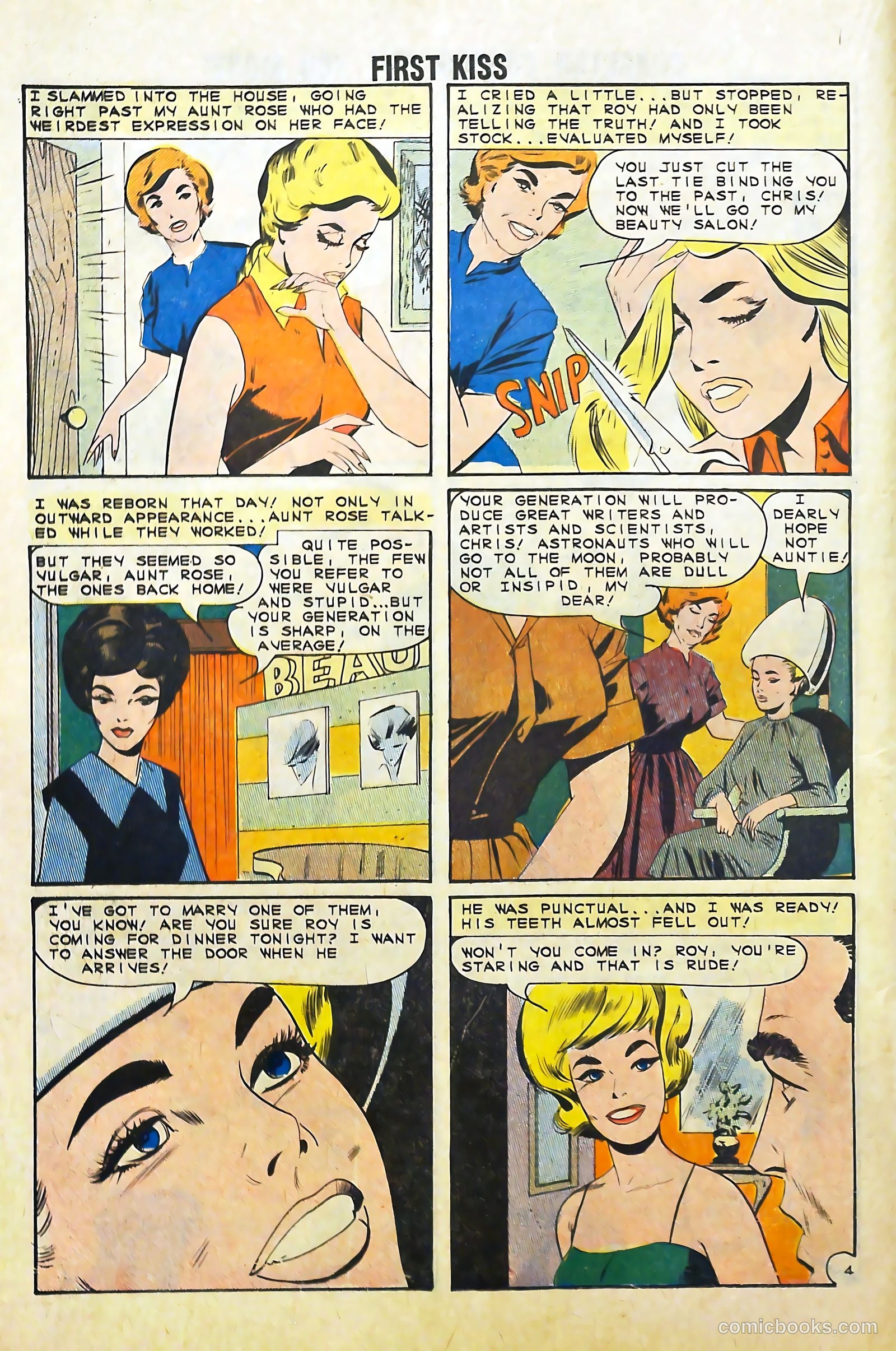 First Kiss #37 (1964) — page 18 of 36