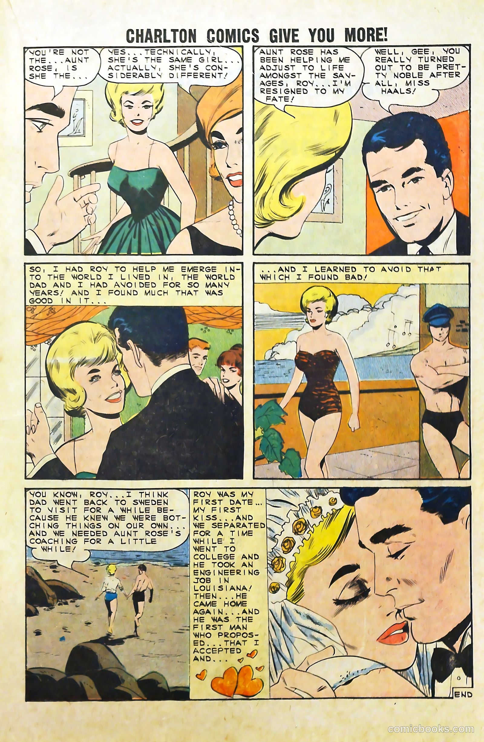 First Kiss #37 (1964) — page 19 of 36