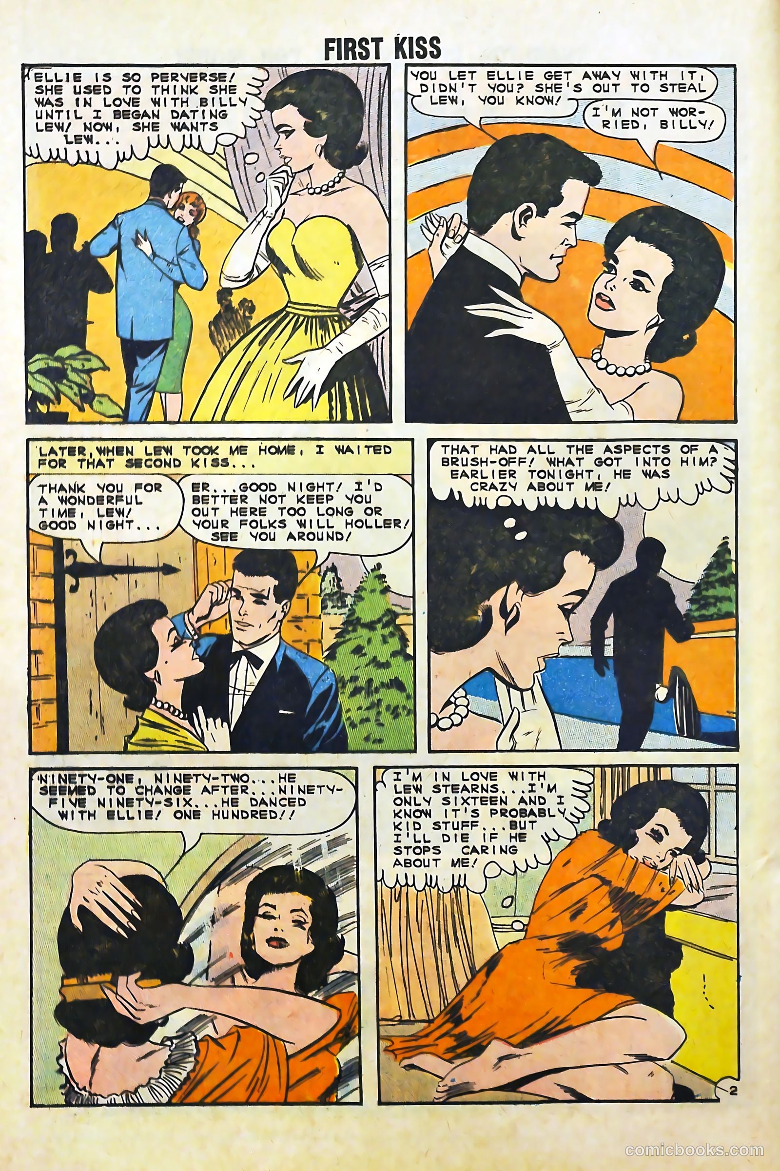First Kiss #37 (1964) — page 24 of 36