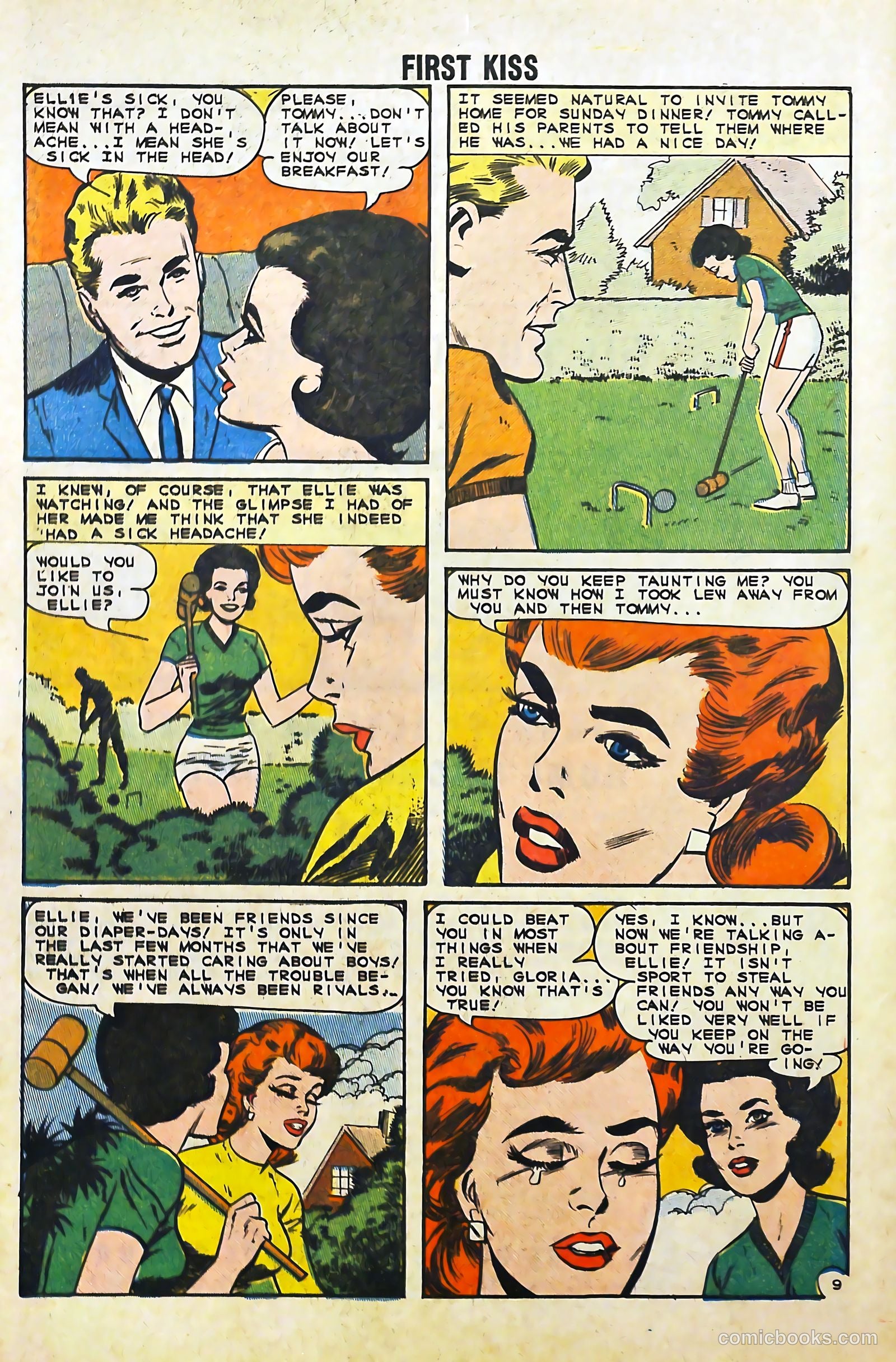First Kiss #37 (1964) — page 32 of 36