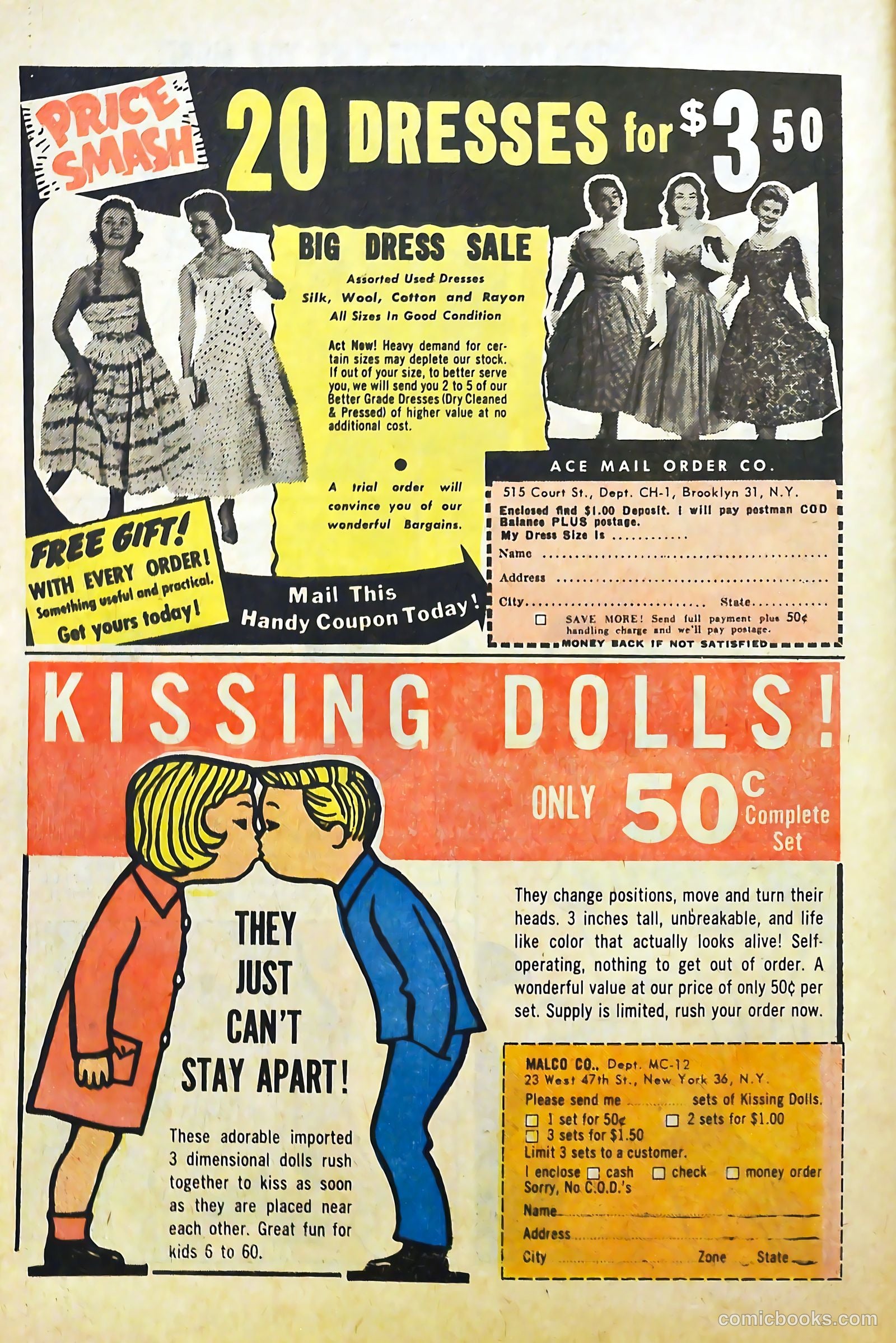 First Kiss #37 (1964) — page 34 of 36