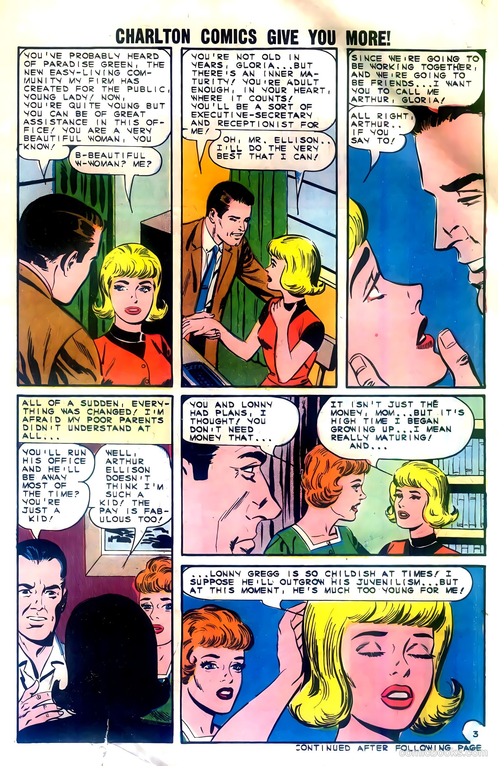 First Kiss #38 (1964) — page 5 of 36