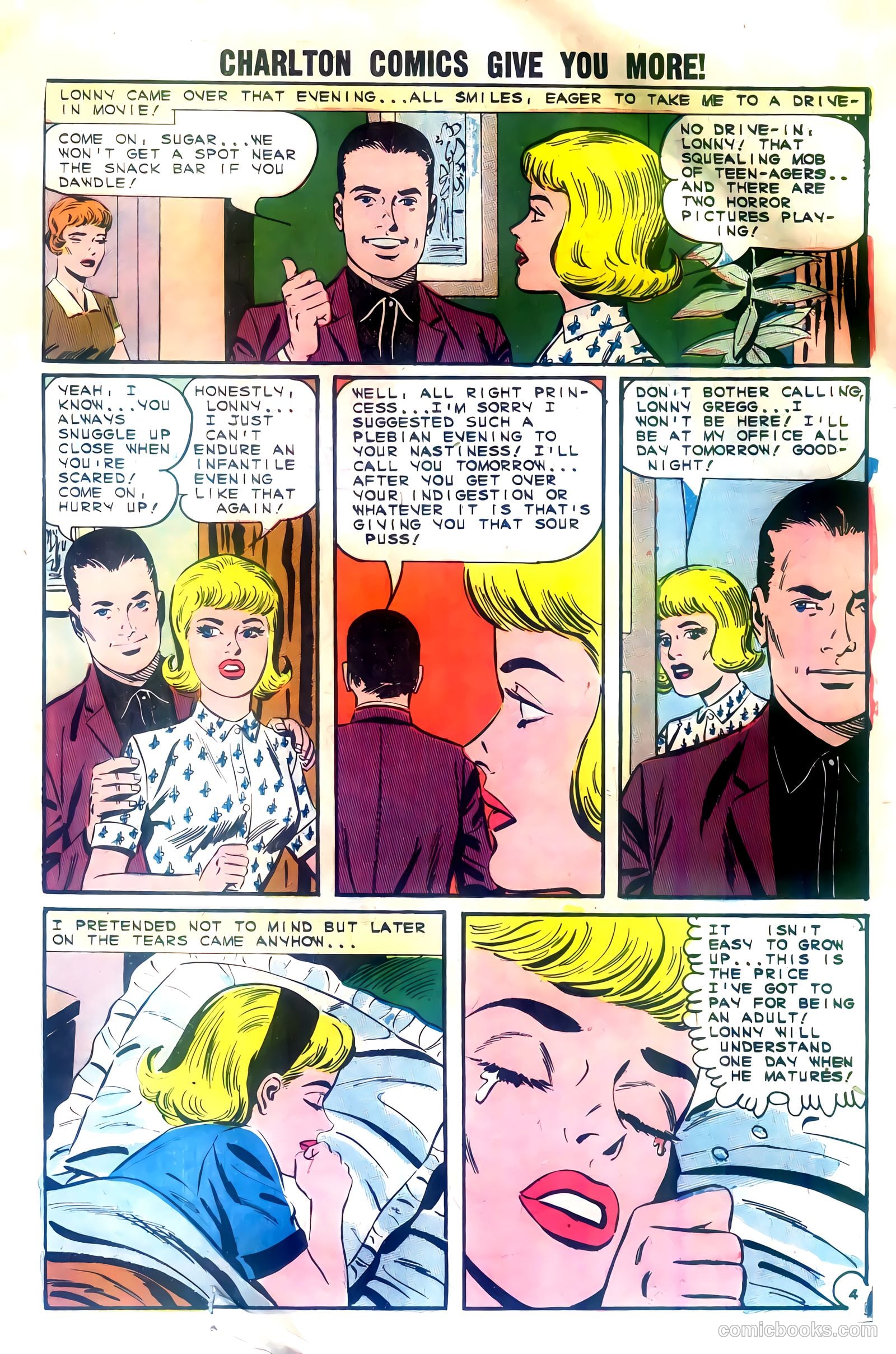First Kiss #38 (1964) — page 7 of 36