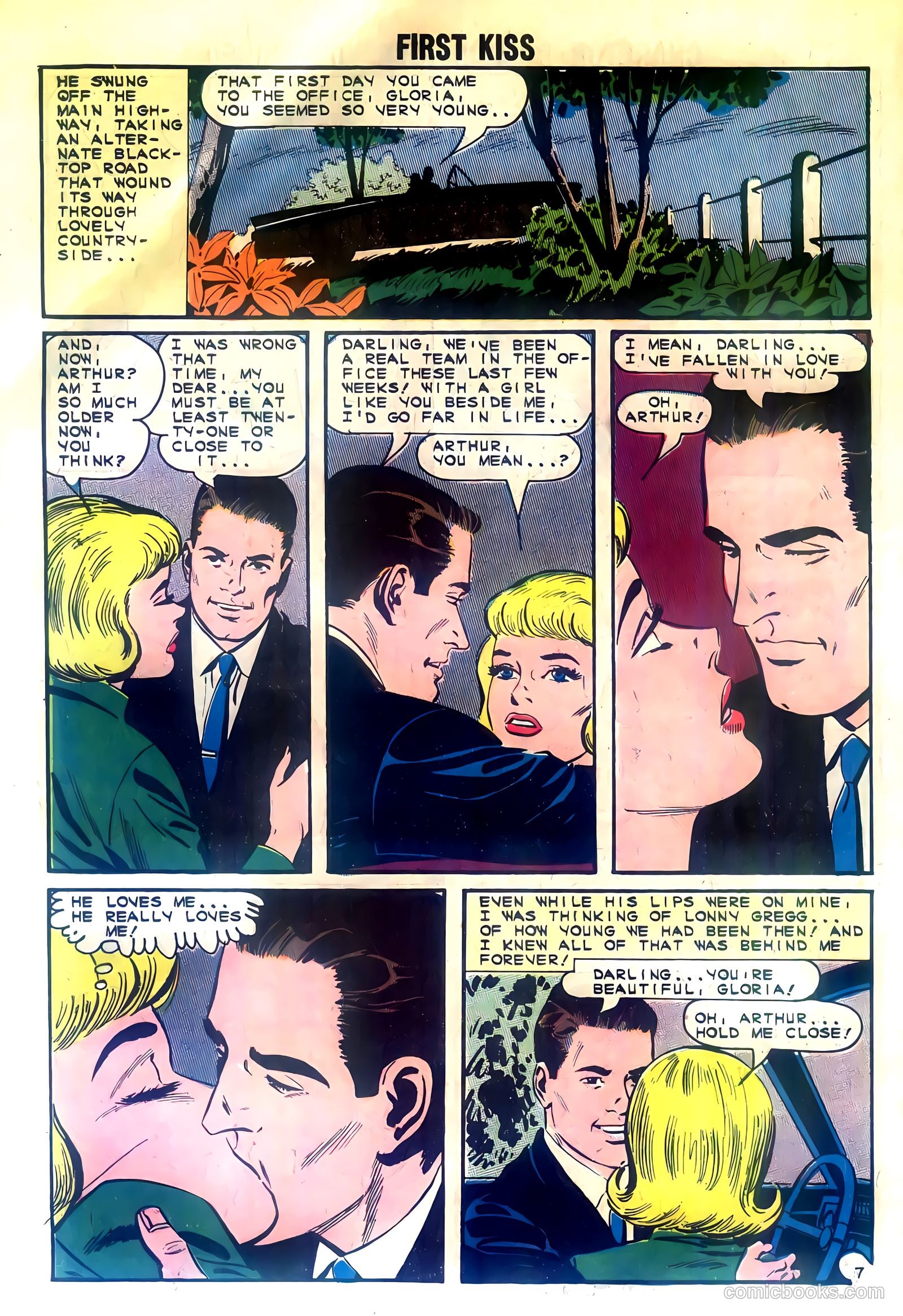 First Kiss #38 (1964) — page 10 of 36