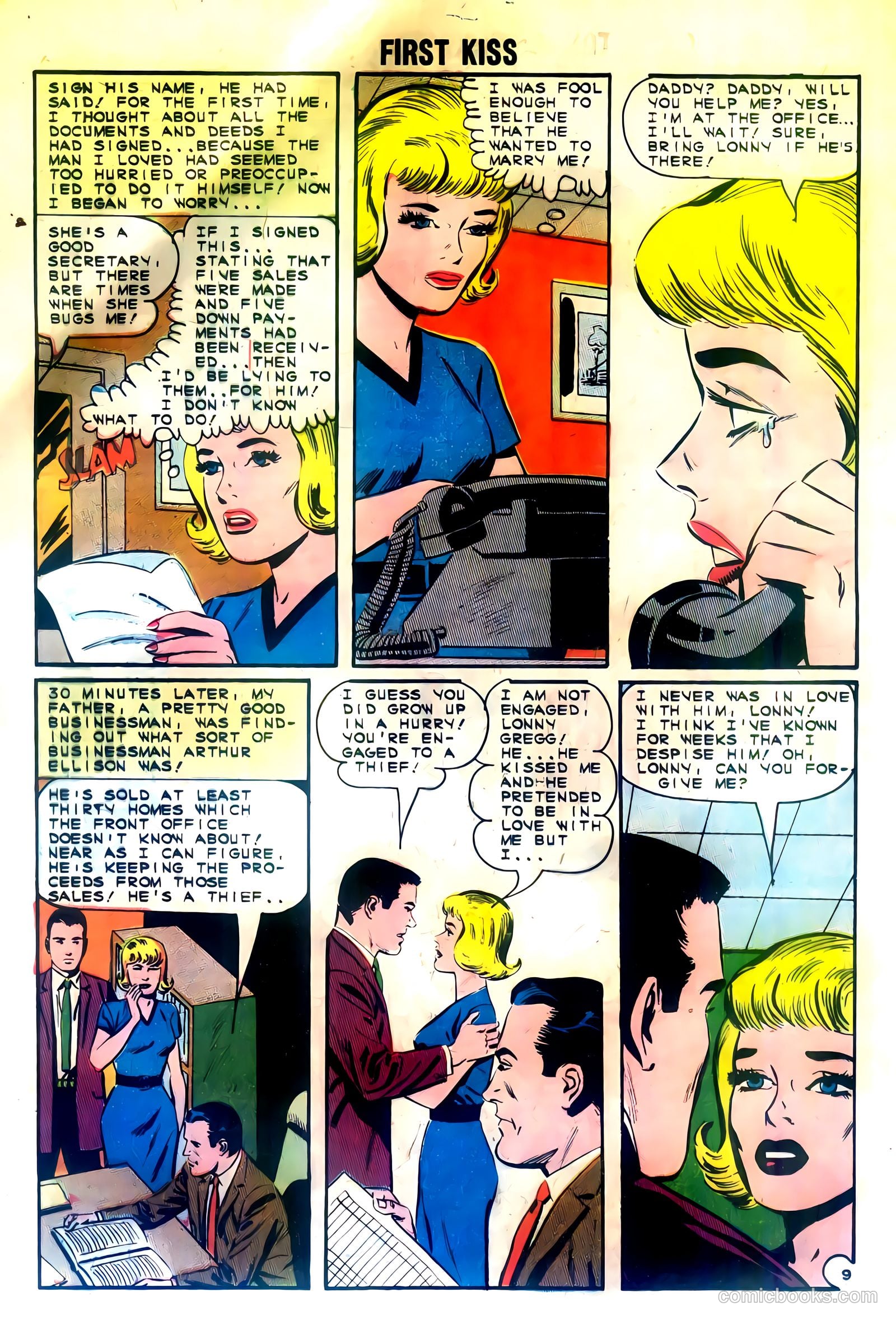 First Kiss #38 (1964) — page 12 of 36
