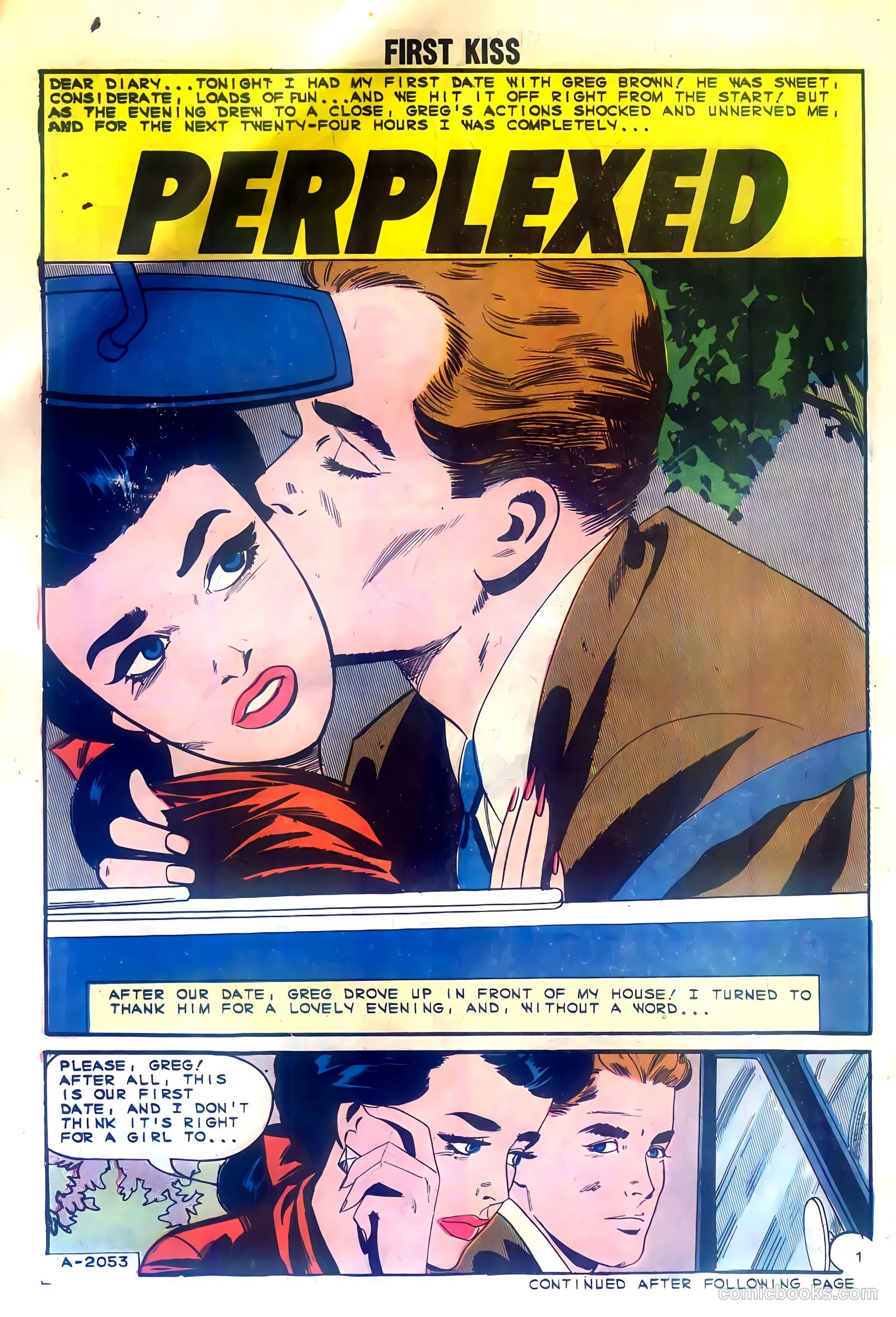 First Kiss #38 (1964) — page 14 of 36
