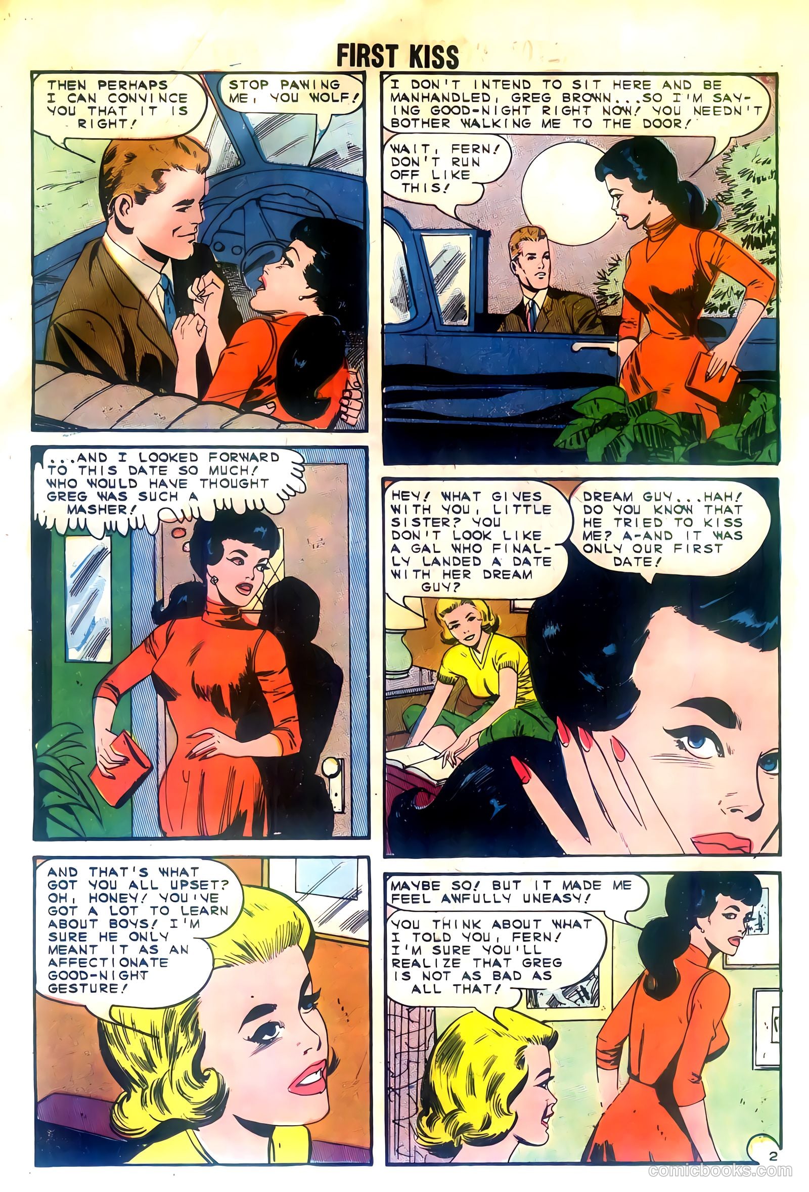 First Kiss #38 (1964) — page 16 of 36