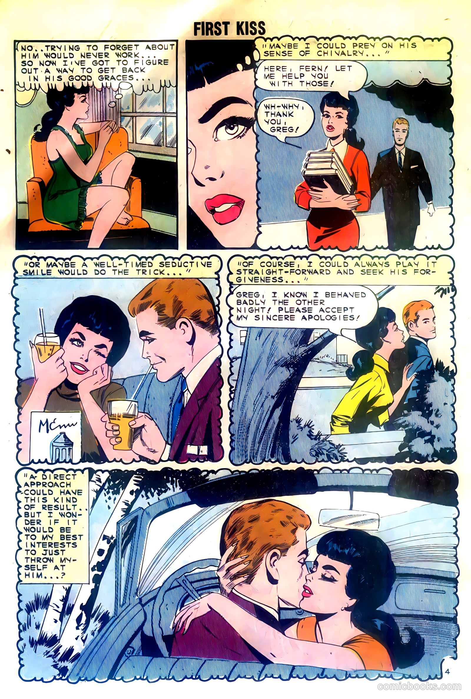 First Kiss #38 (1964) — page 18 of 36
