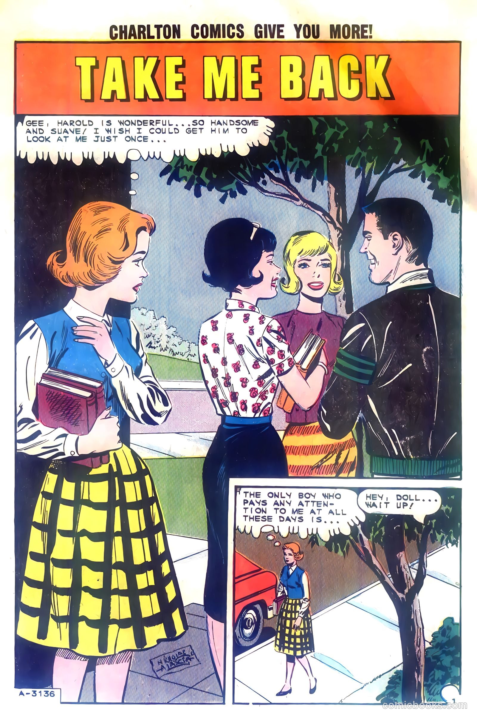 First Kiss #38 (1964) — page 23 of 36