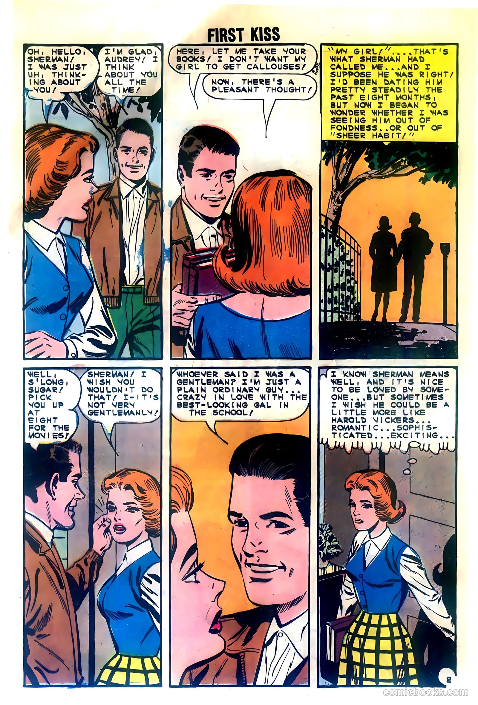 First Kiss #38 (1964) — page 24 of 36