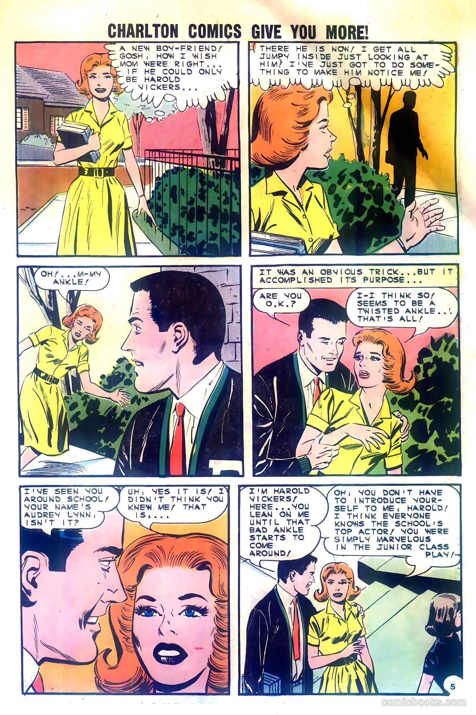 First Kiss #38 (1964) — page 27 of 36