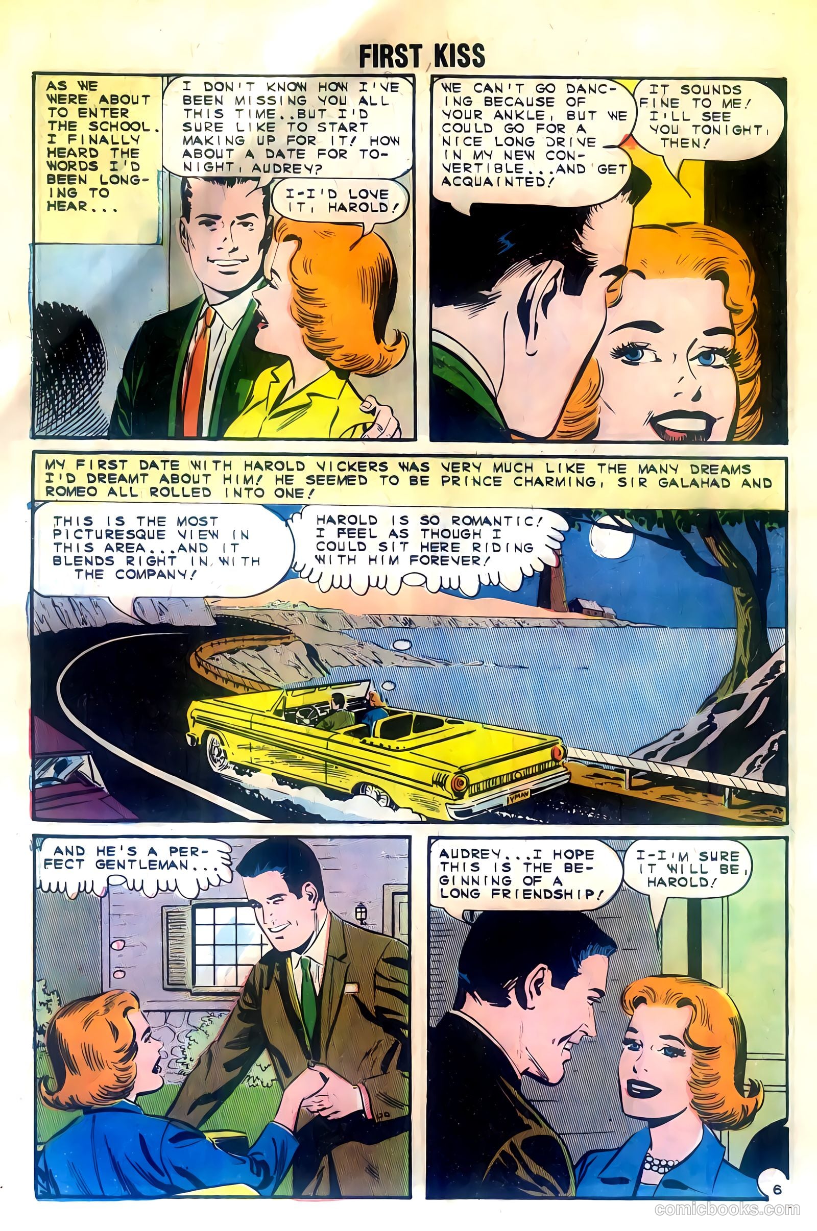 First Kiss #38 (1964) — page 28 of 36