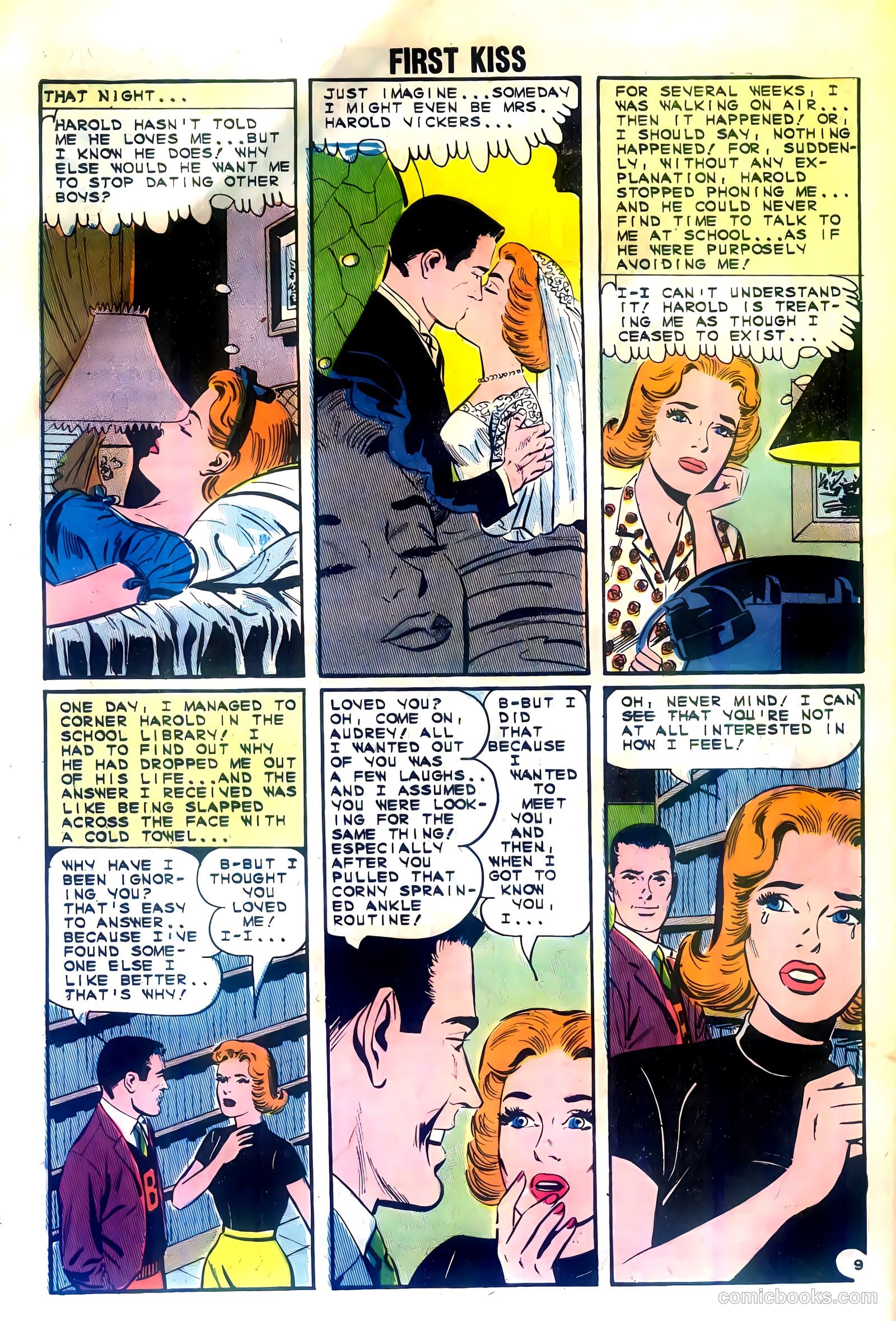 First Kiss #38 (1964) — page 32 of 36