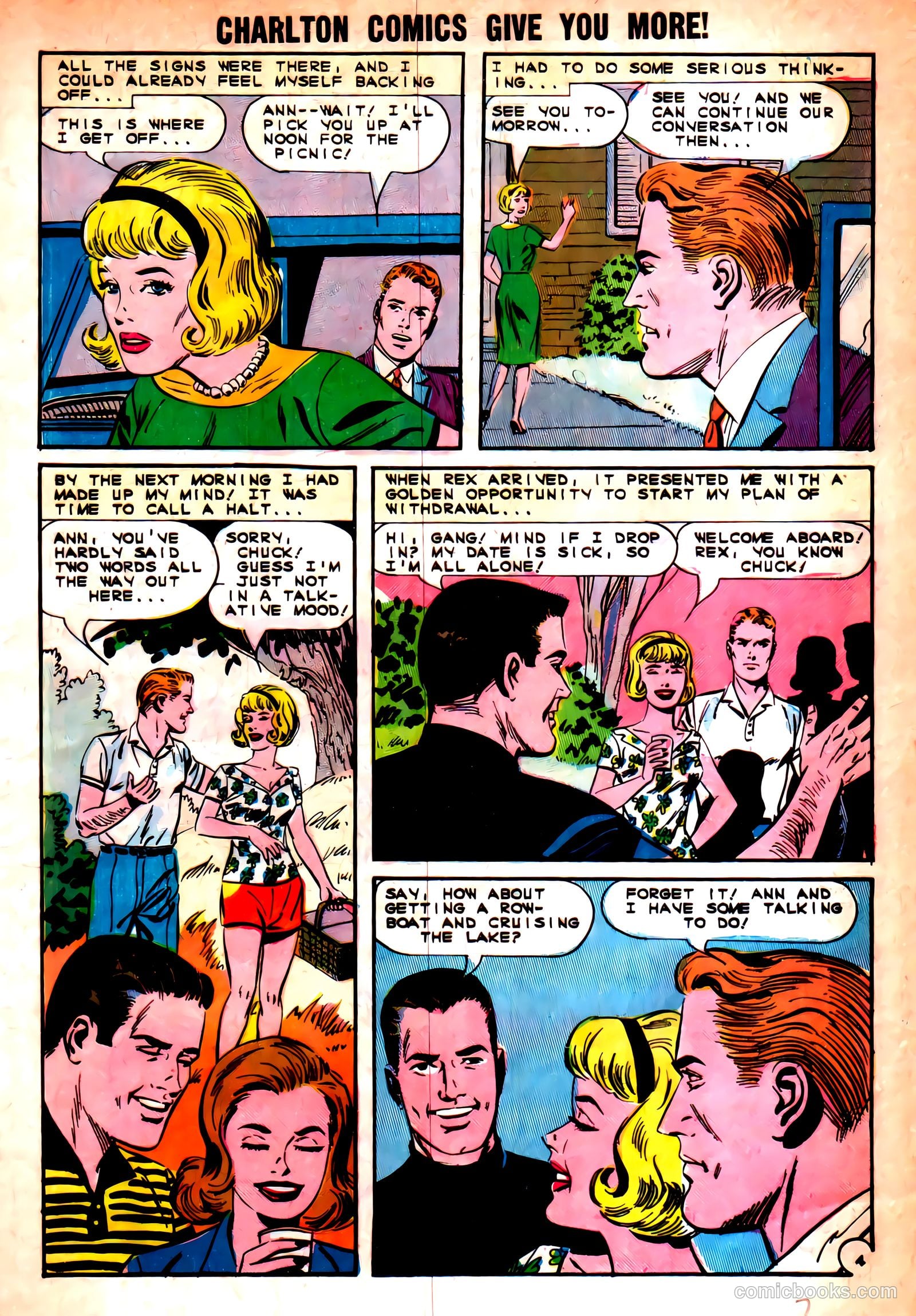 First Kiss #39 (1964) — page 7 of 36