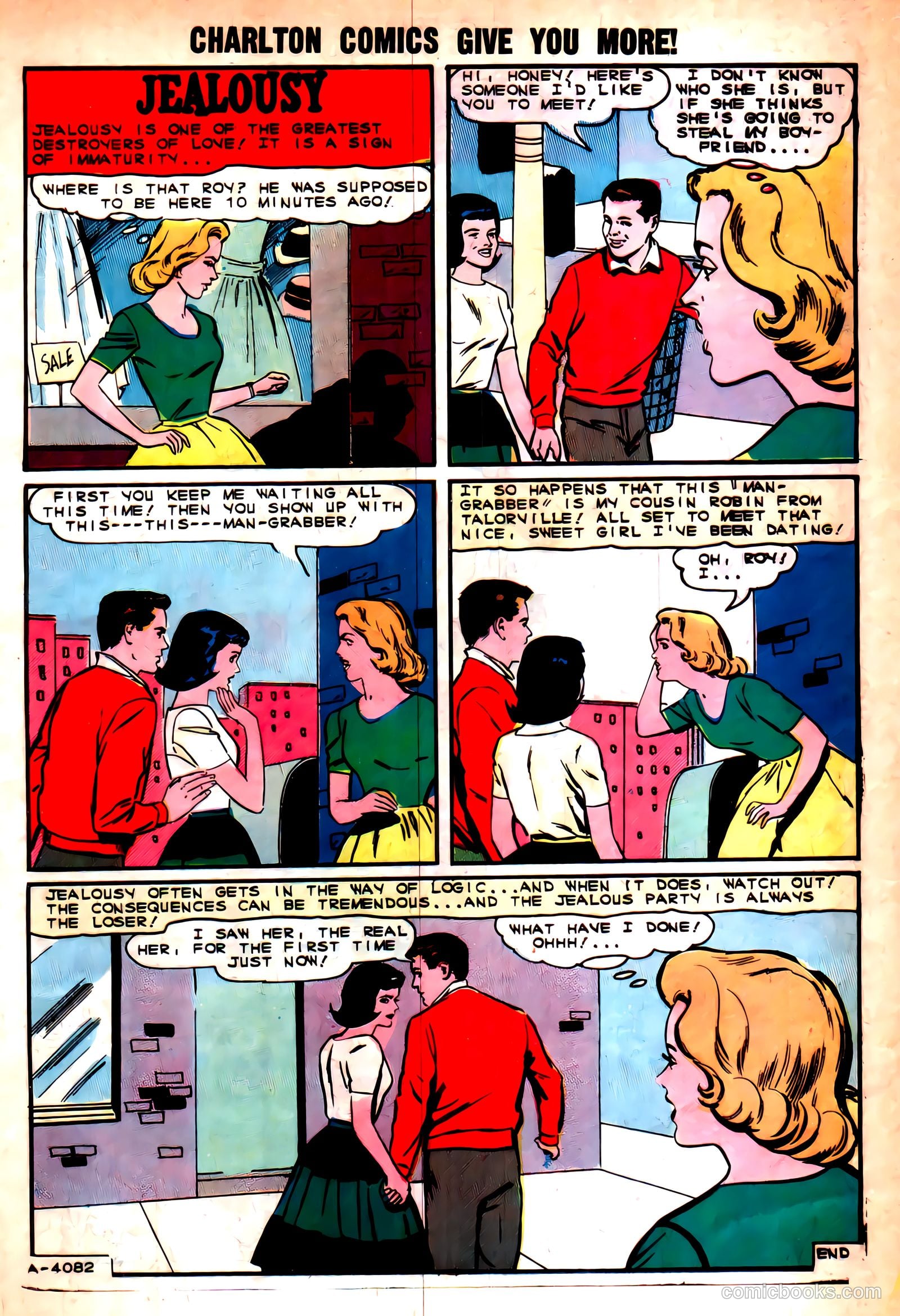 First Kiss #39 (1964) — page 11 of 36