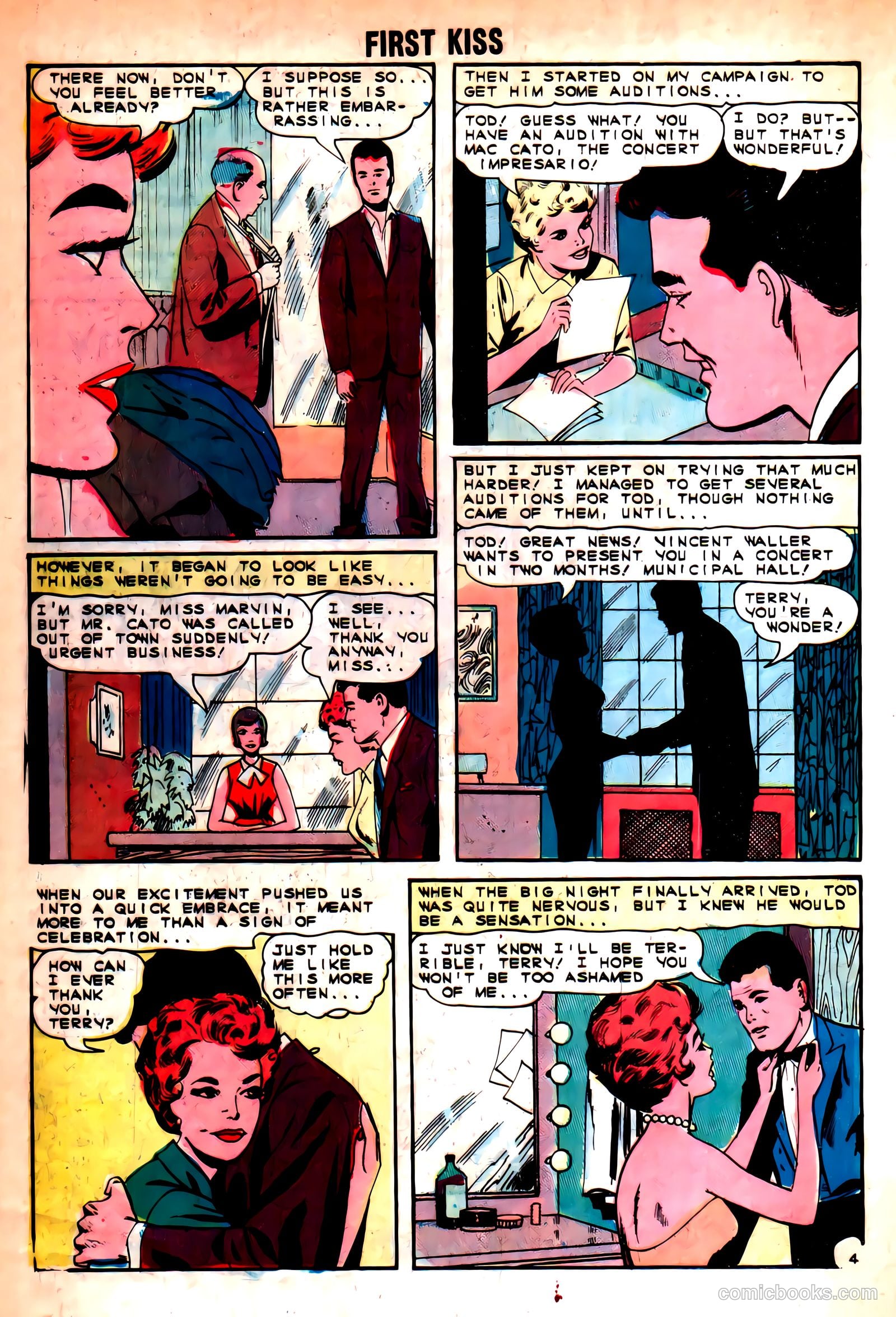 First Kiss #39 (1964) — page 16 of 36