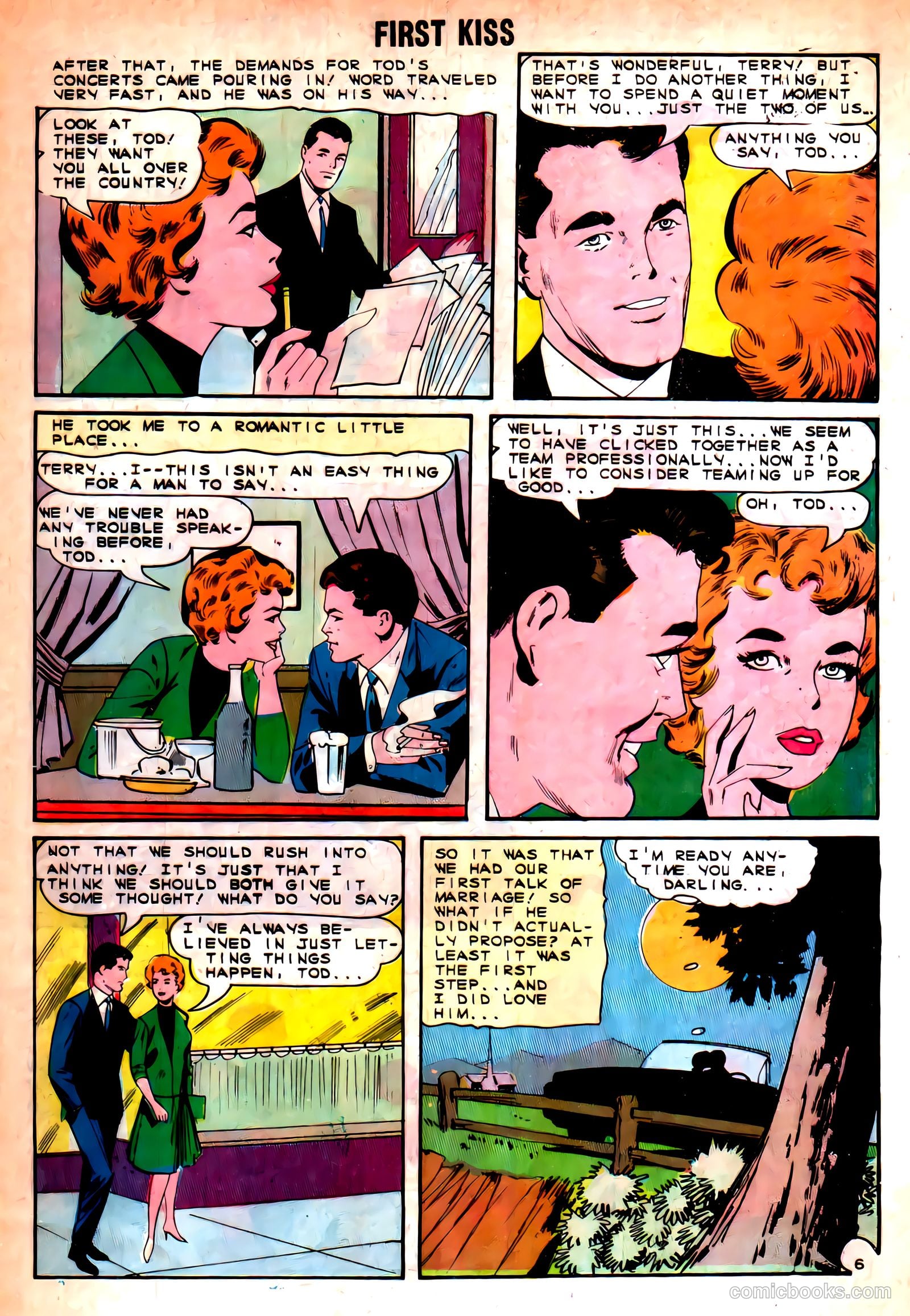 First Kiss #39 (1964) — page 18 of 36