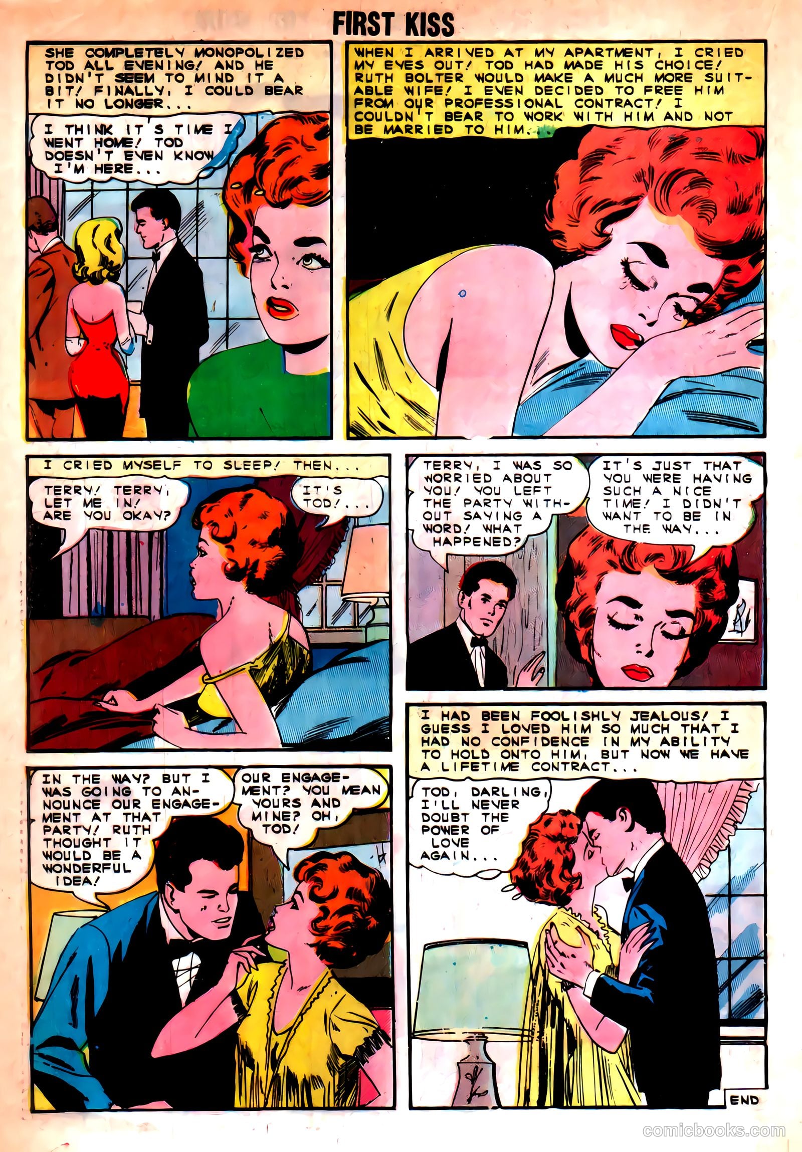 First Kiss #39 (1964) — page 20 of 36
