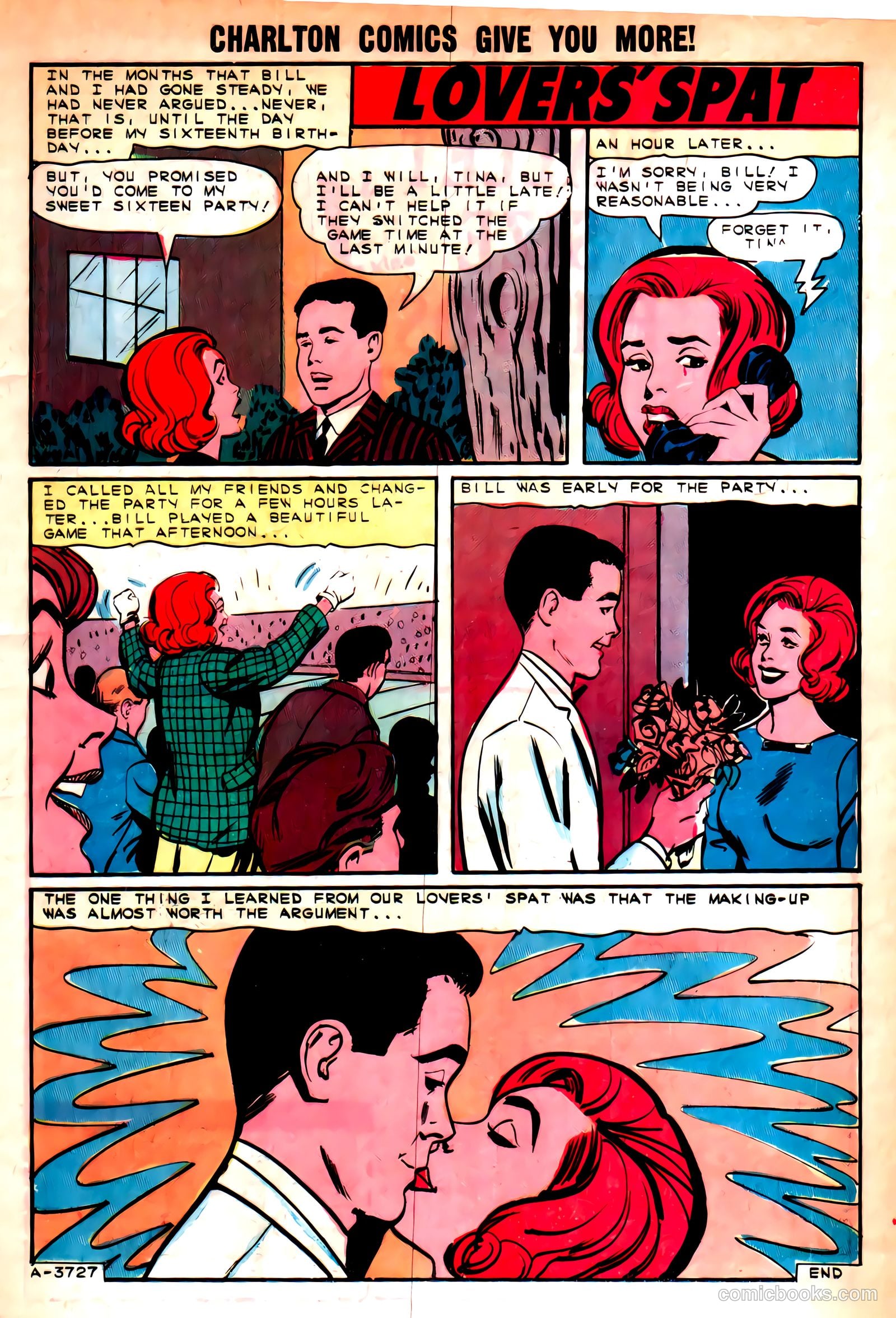 First Kiss #39 (1964) — page 21 of 36
