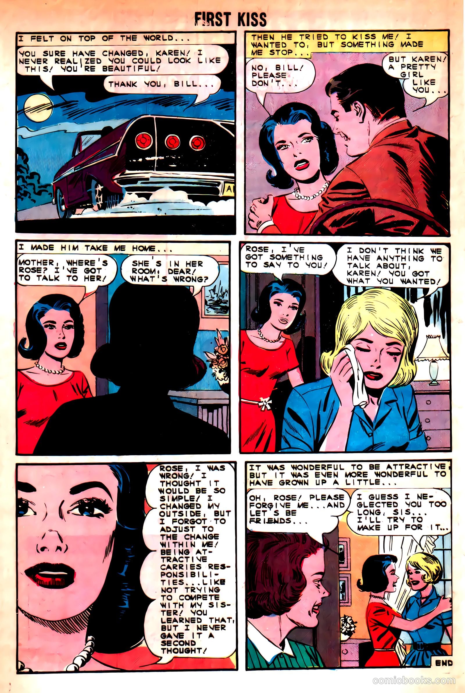 First Kiss #39 (1964) — page 32 of 36