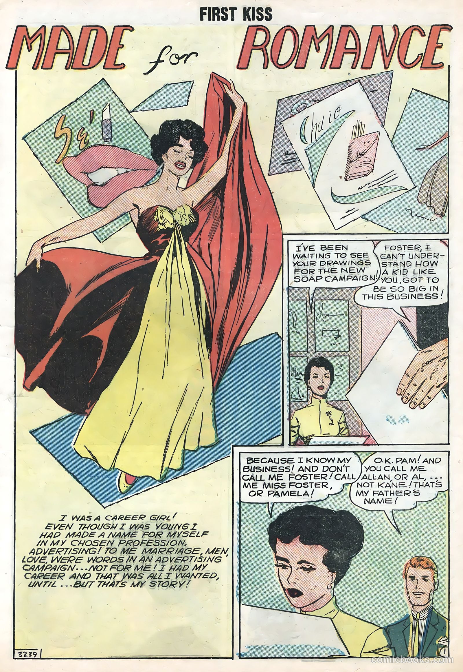 First Kiss #4 (1958) — page 9 of 36