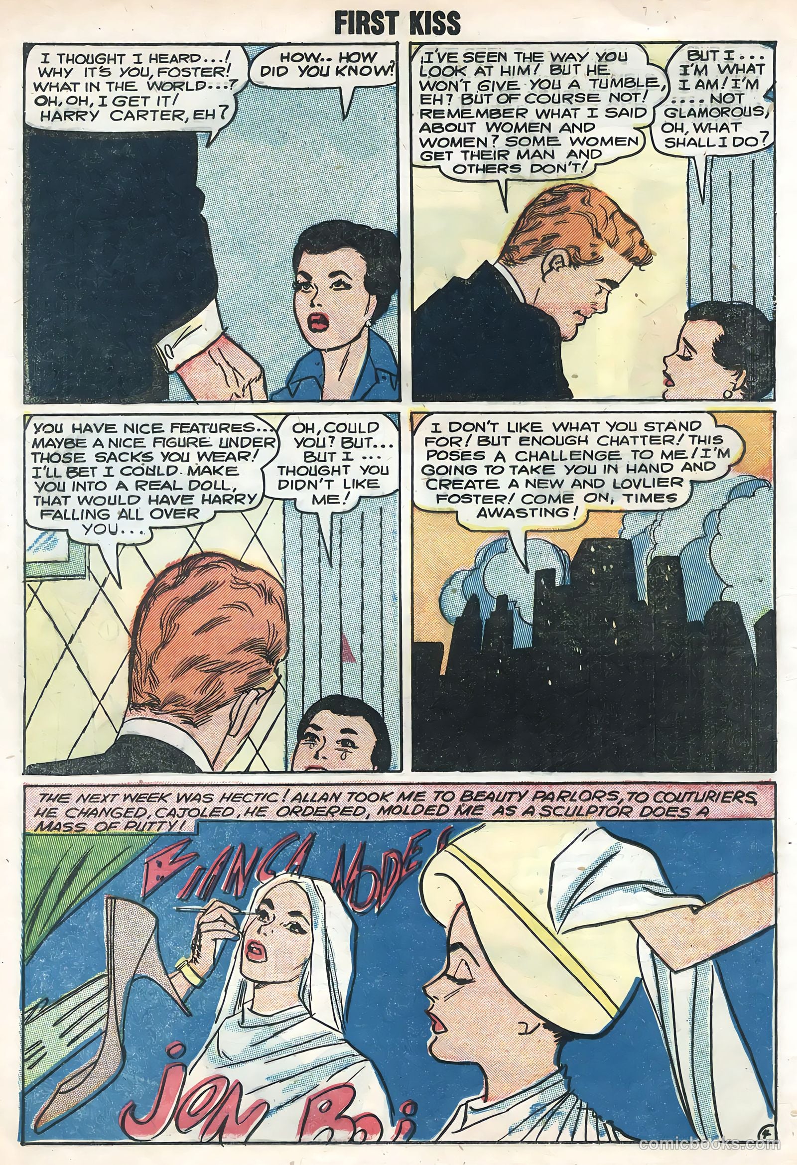 First Kiss #4 (1958) — page 12 of 36